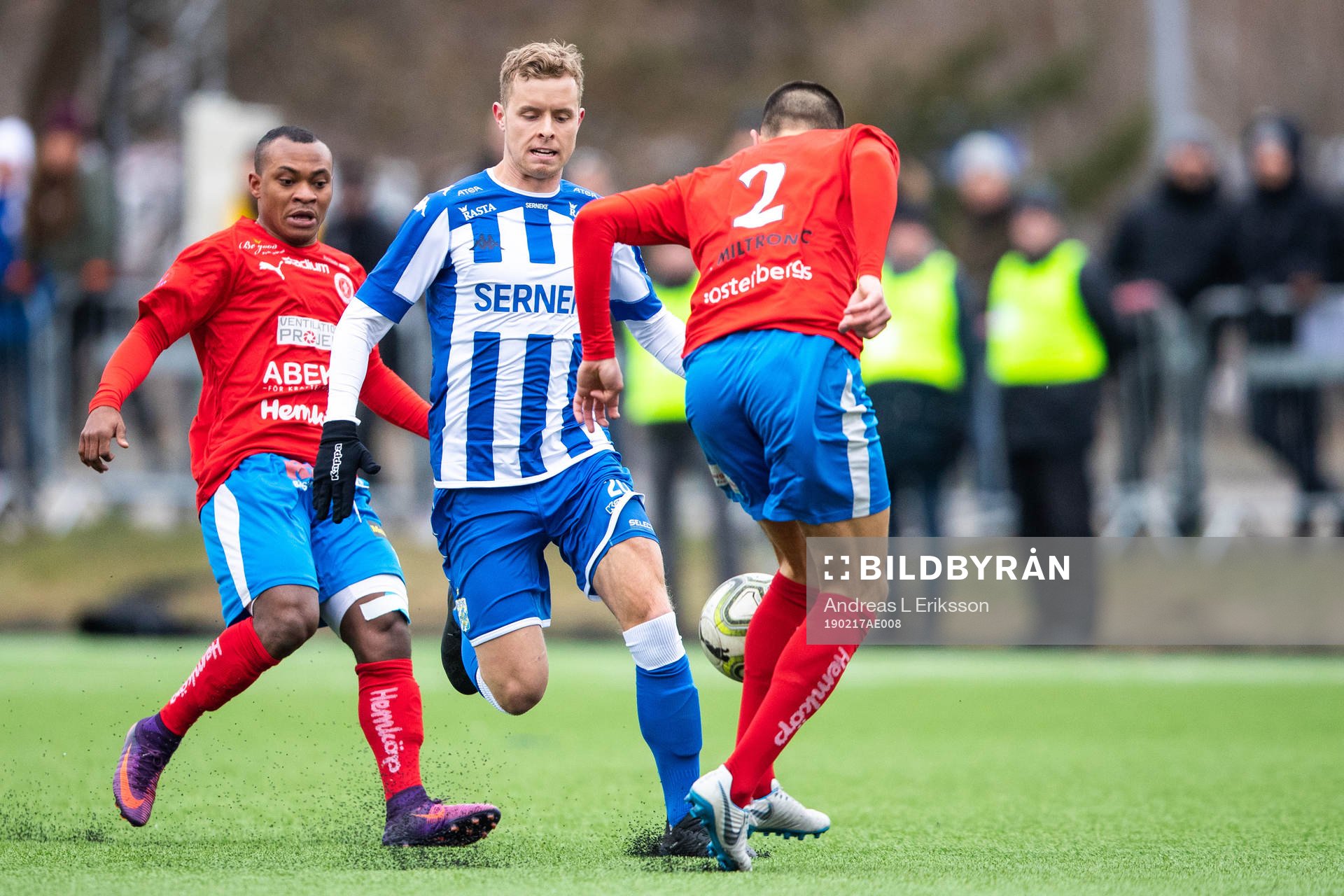 Nyköpings Enoch Adu och Alen Ahmetovic
