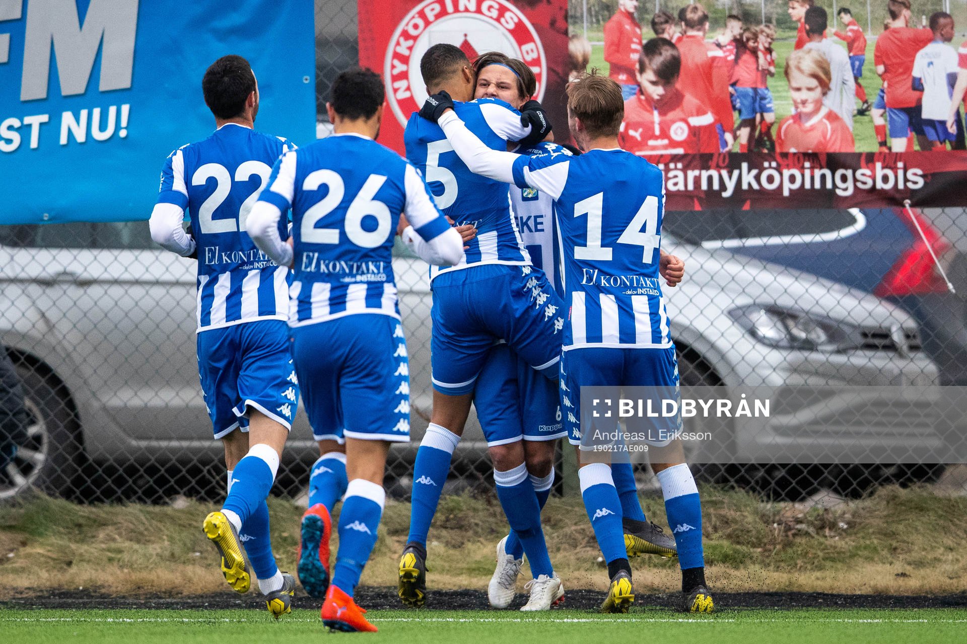 IFK Göteborgs Giorgi Kharaishvili, André Calisir,