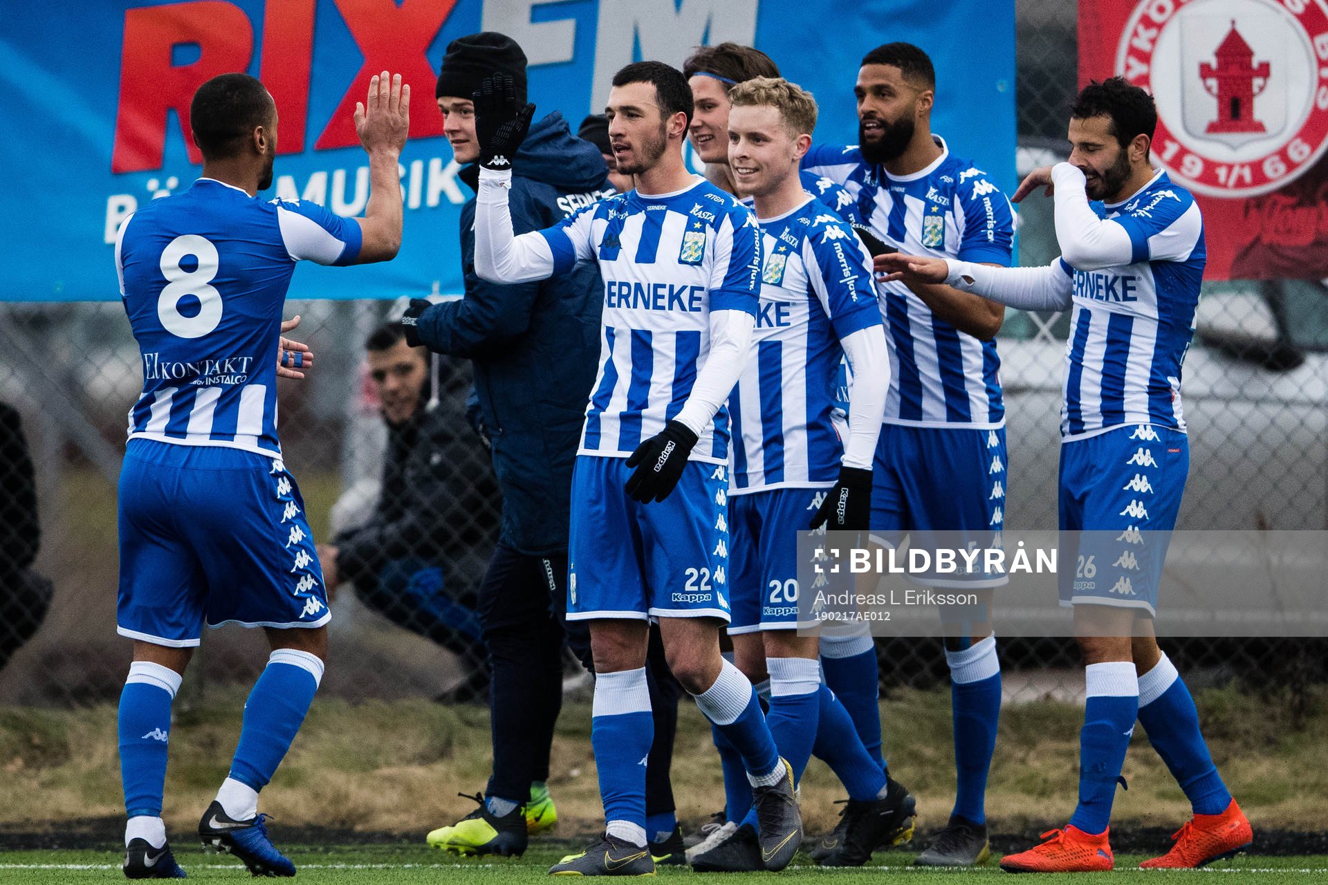 IFK Göteborgs Junes Barny, Giorgi Kharaishvili, Victor