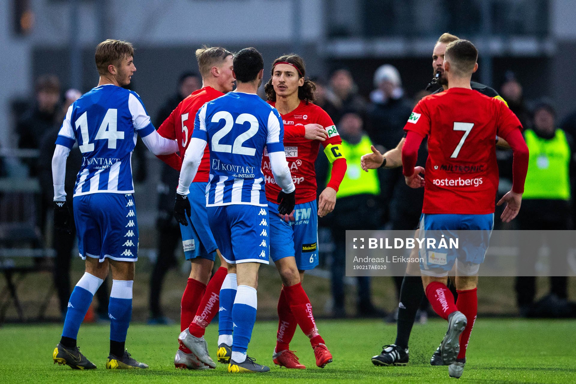 IFK Göteborgs Benjamin Nygren och Giorgi Kharaishvili i