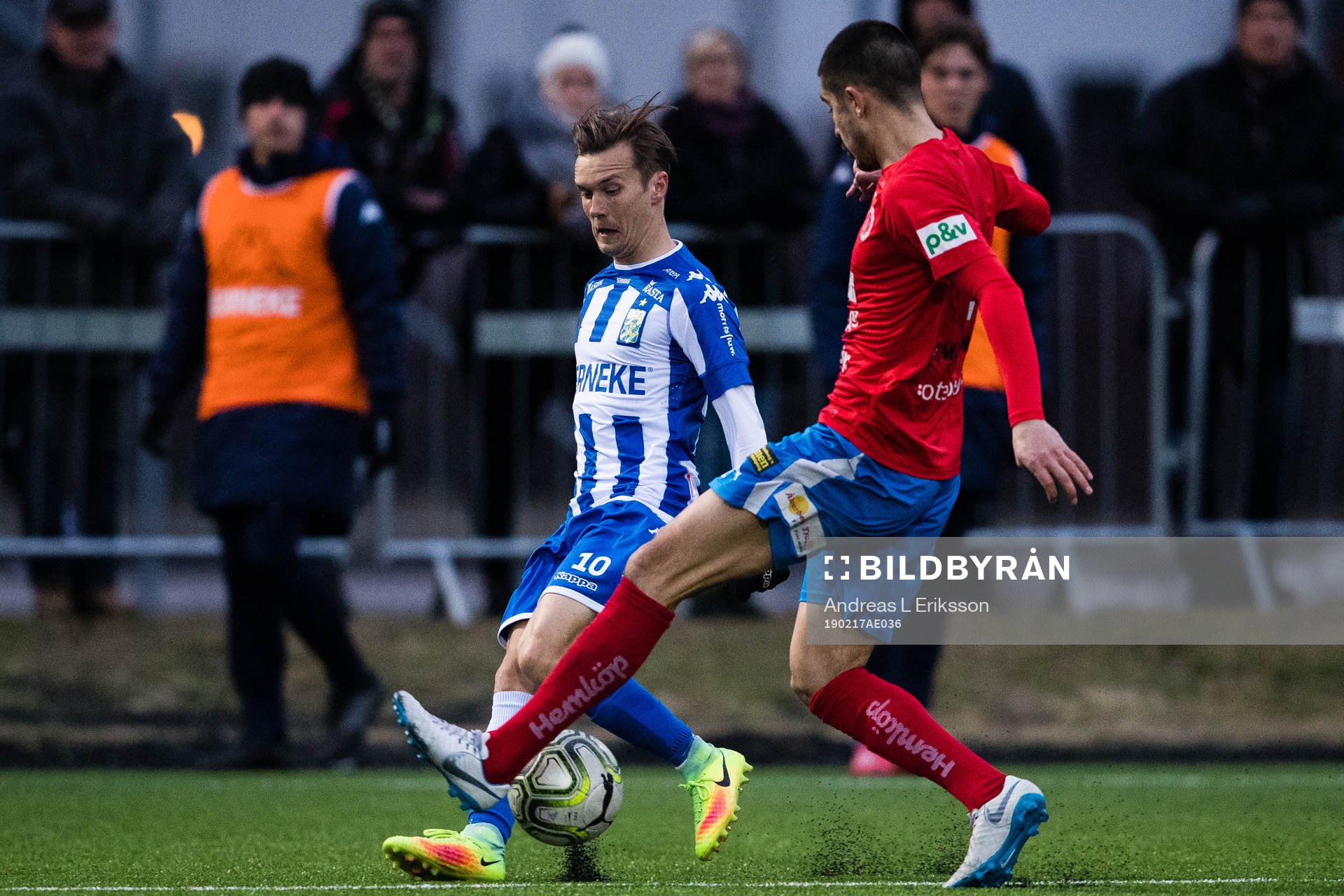 IFK Göteborgs Patrik Karlsson Lagemyr och Nyköpings Jakob