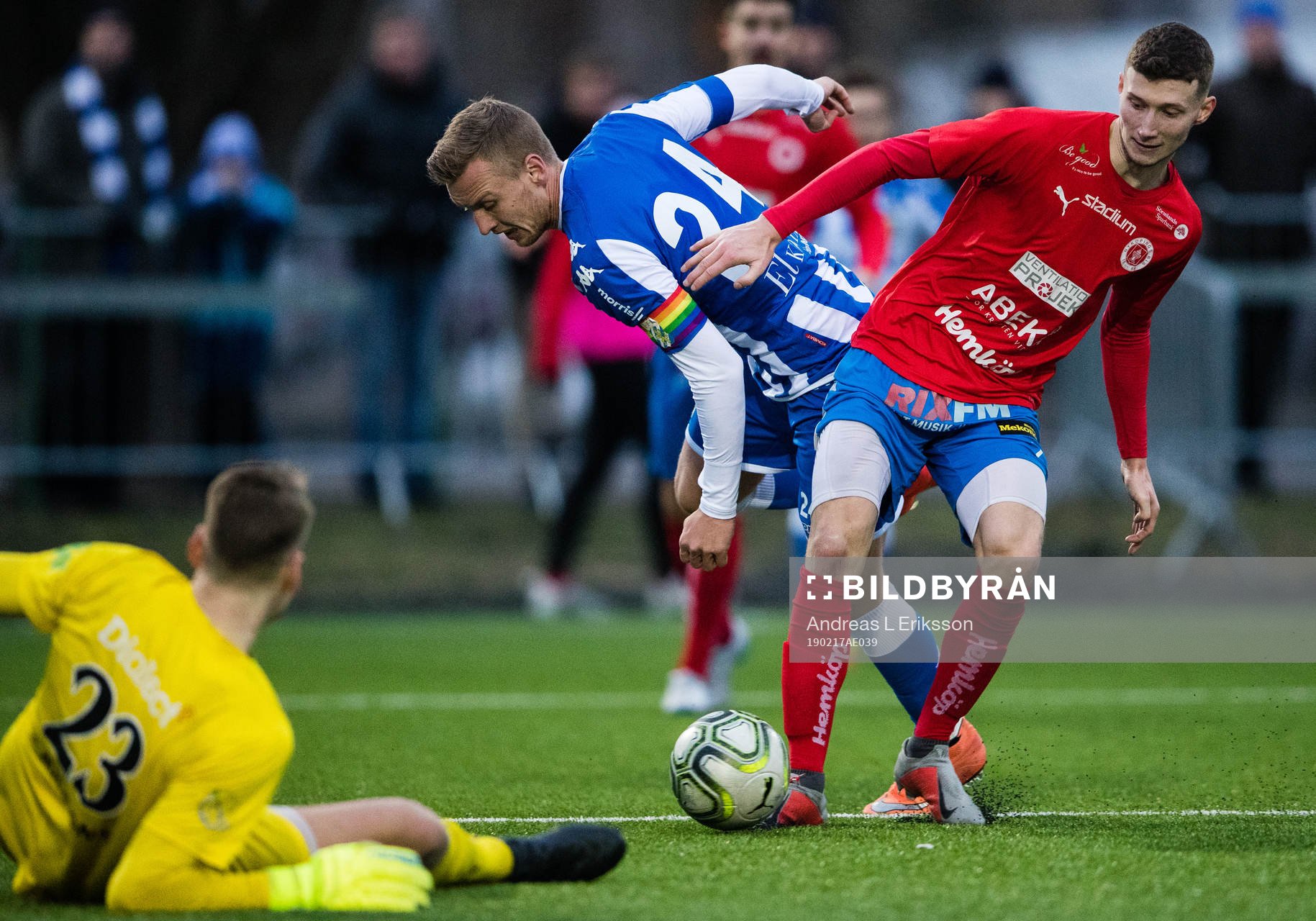 IFK Göteborgs Sebastian Ohlsson och Nyköpings Jakob