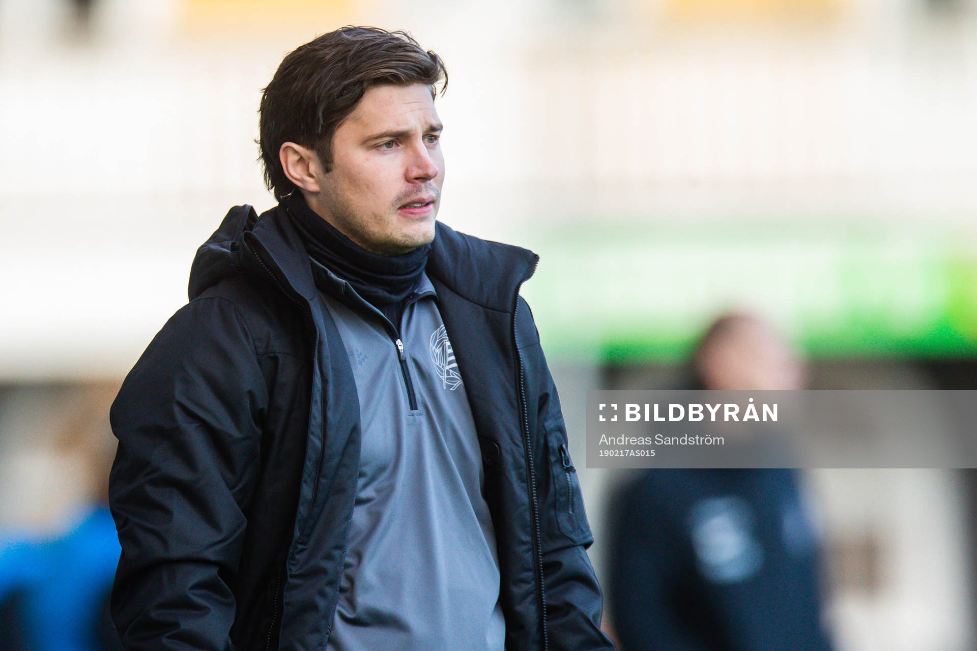 Hammarbys tränare Isak Dahlin