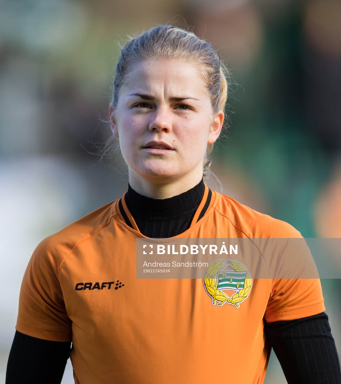 Hammarbys målvakt Britta Gynning