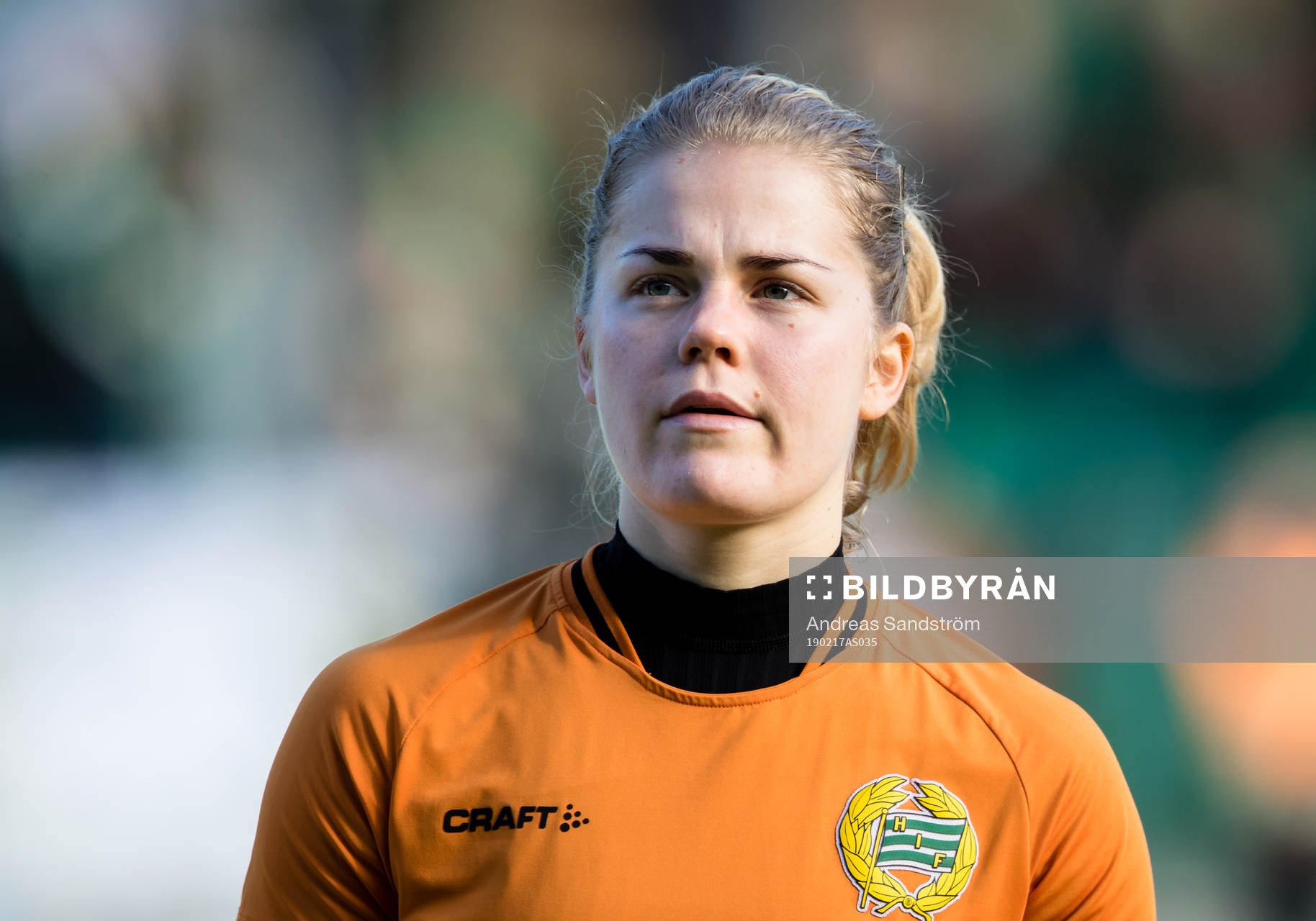 Hammarbys målvakt Britta Gynning