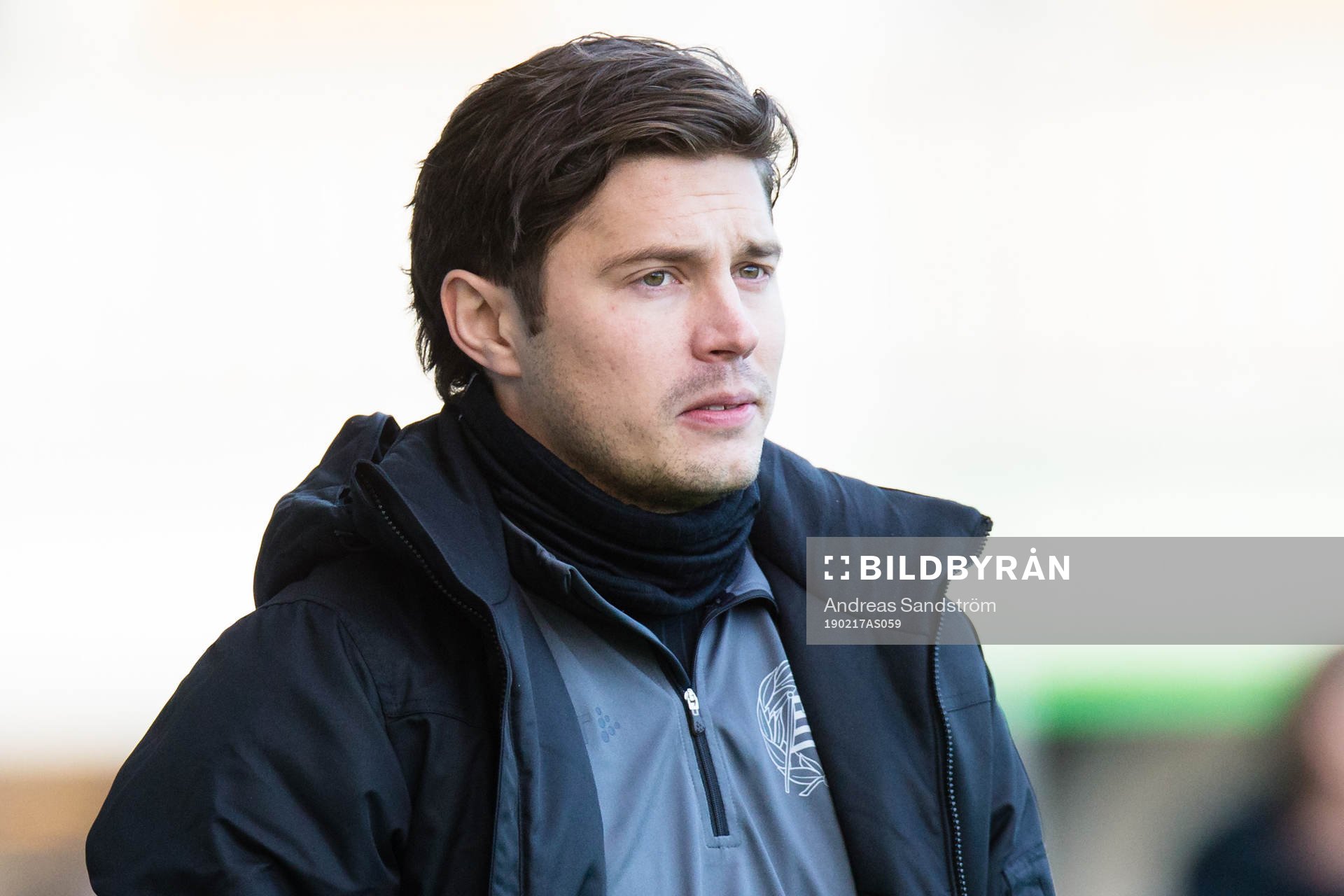 Hammarbys tränare Isak Dahlin