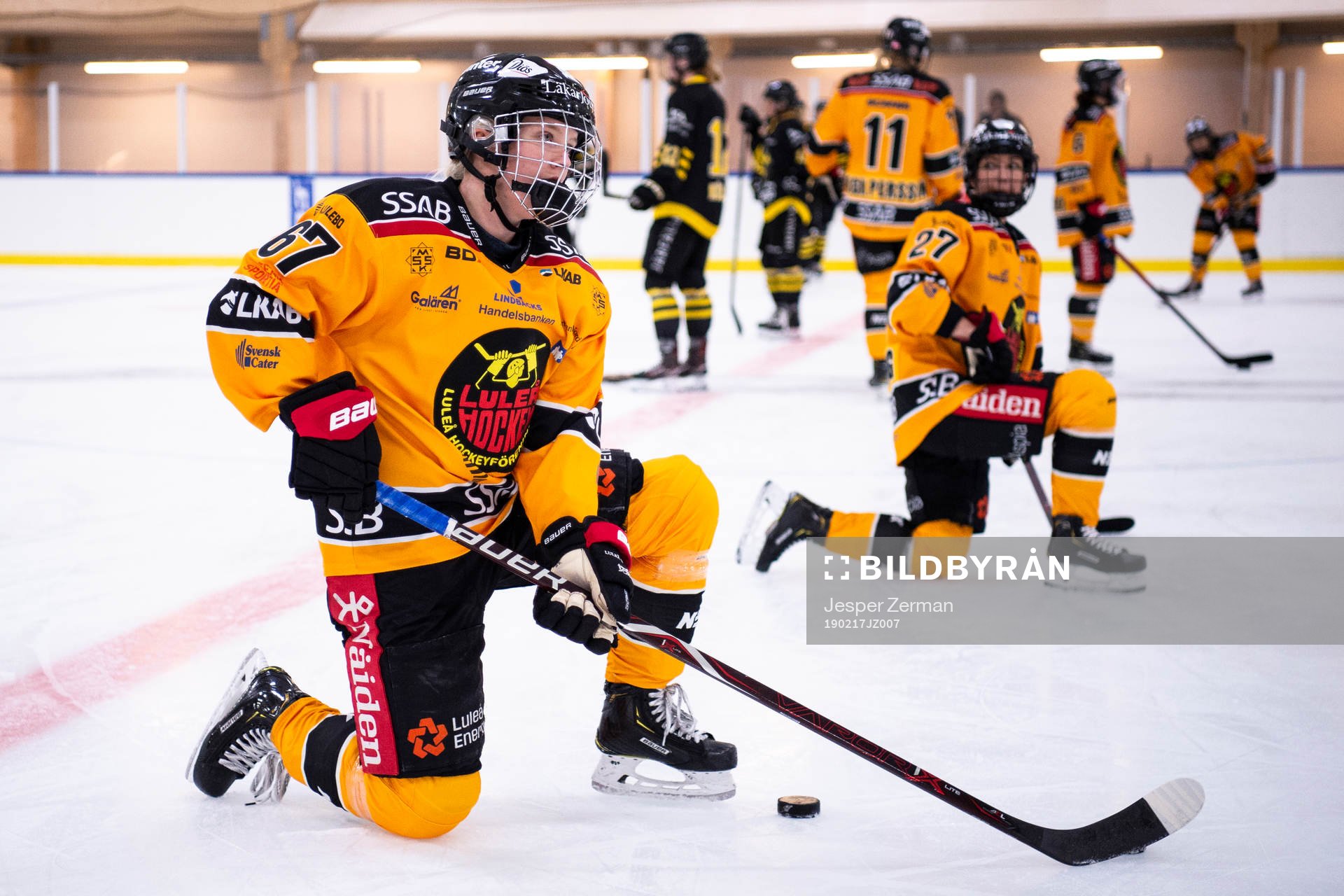 Luleås Linn Peterson och Rebecca Stenberg