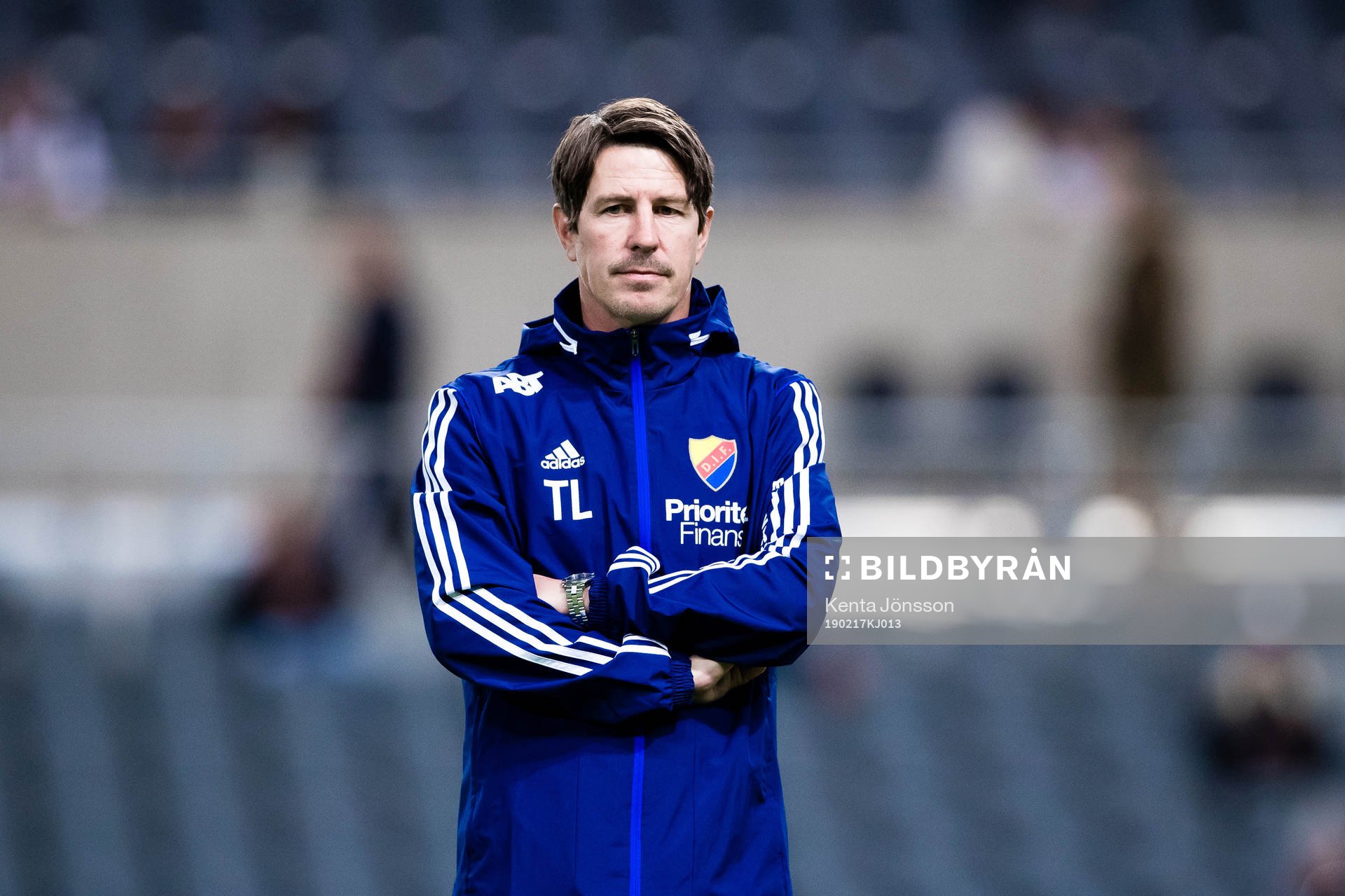 Djurgårdens tränare Thomas Lagerlöf