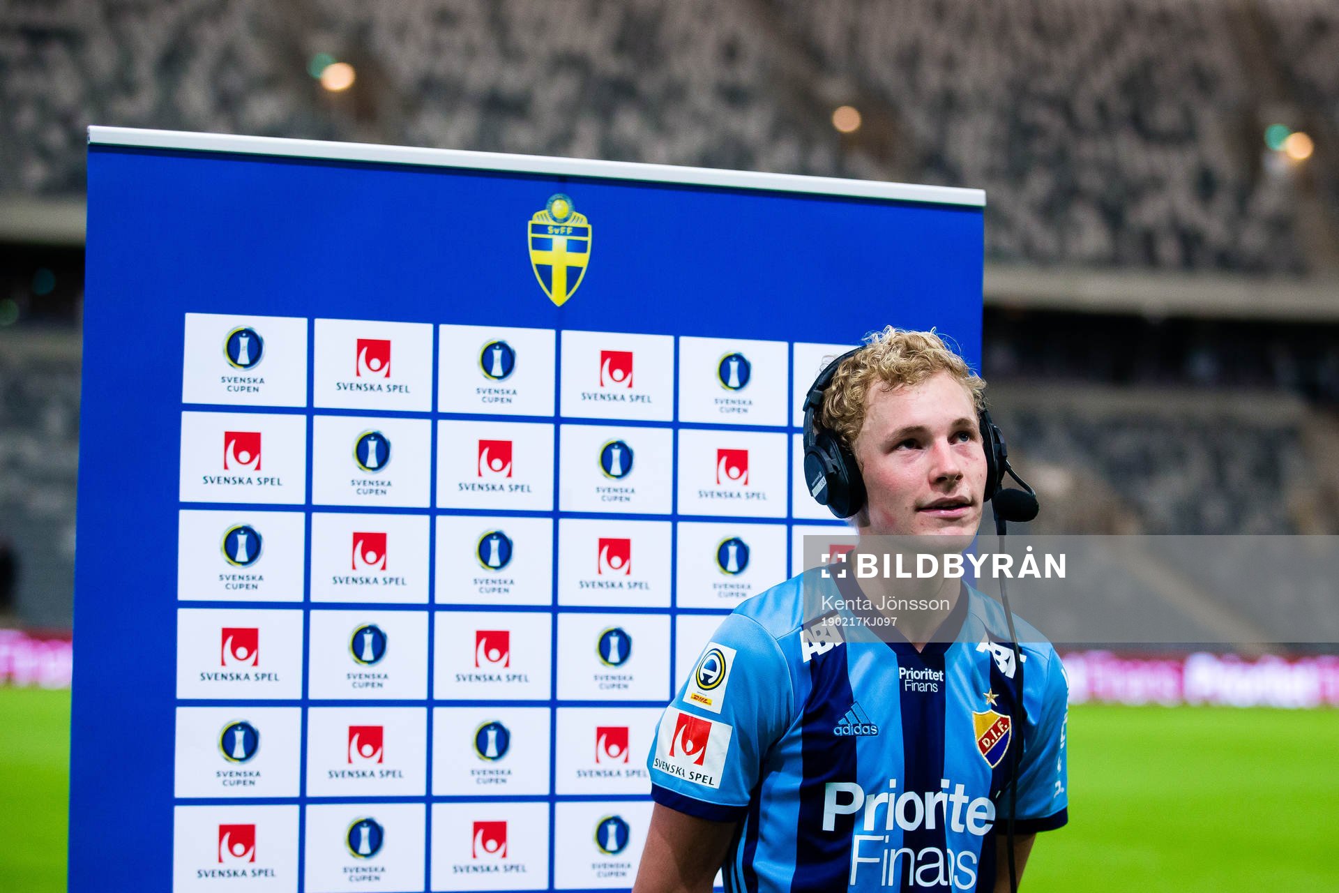 Djurgårdens Adam Bergmark Wiberg