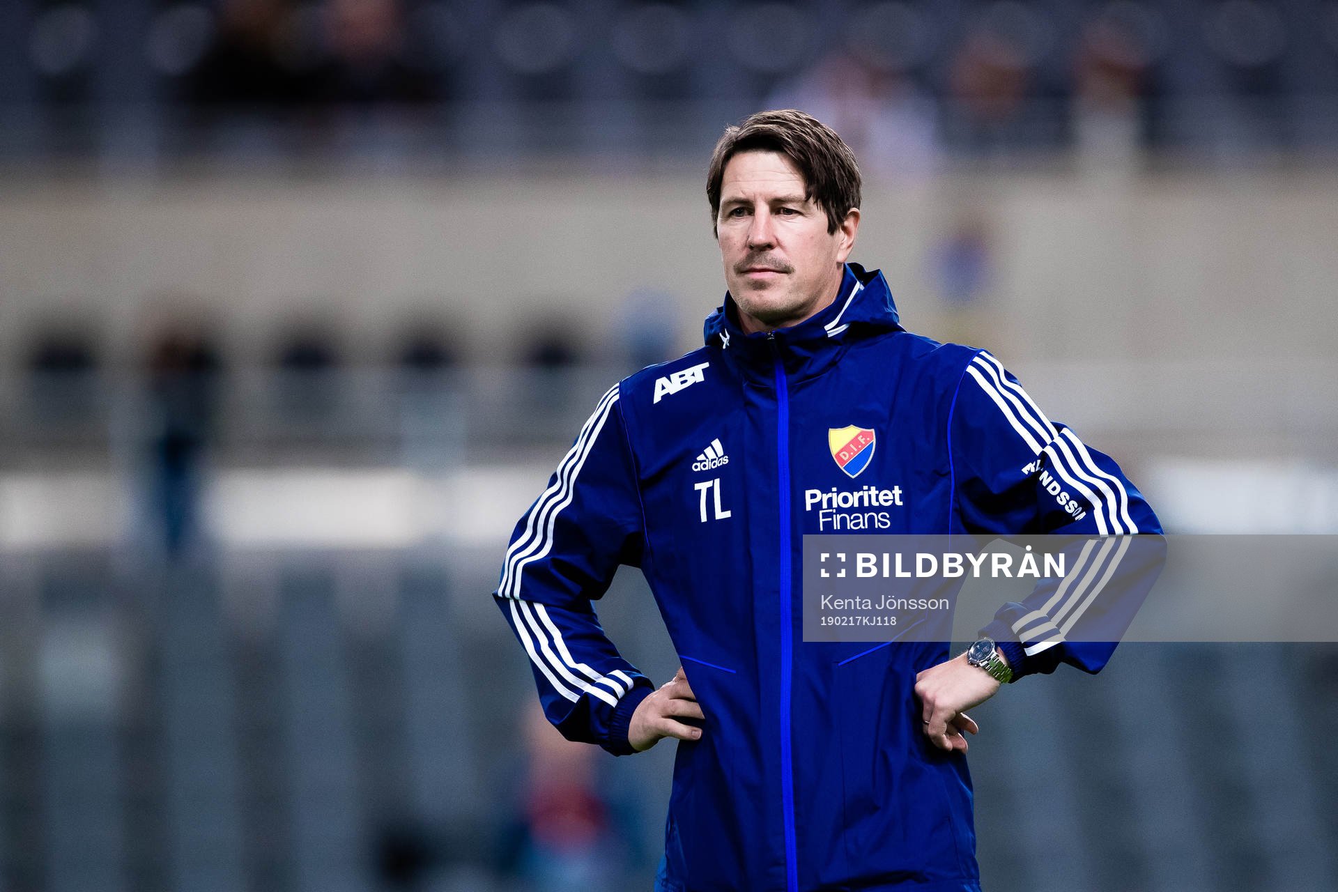 Djurgårdens tränare Thomas Lagerlöf