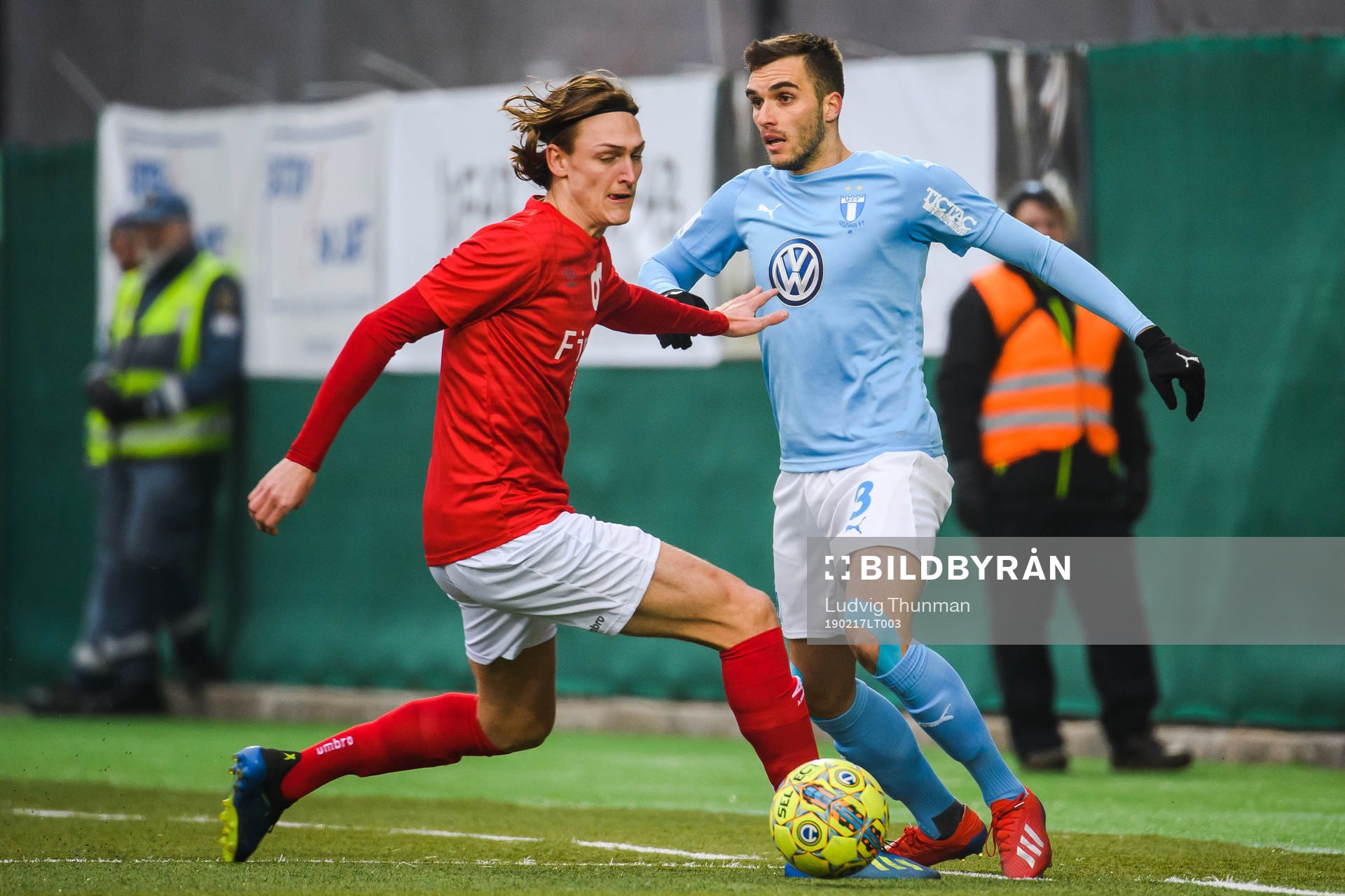 Malmö FFs Egzon Binaku och Degerfors Gustav Granath