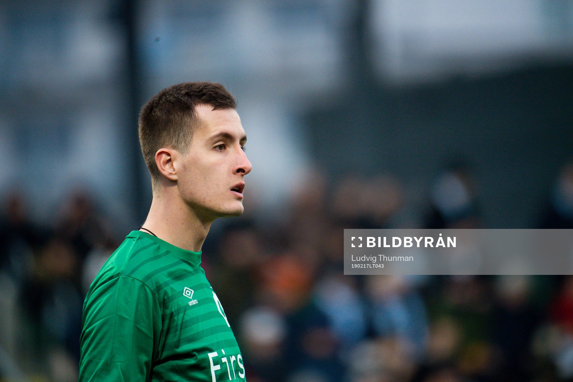 Degerfors målvakt Dario Miskic