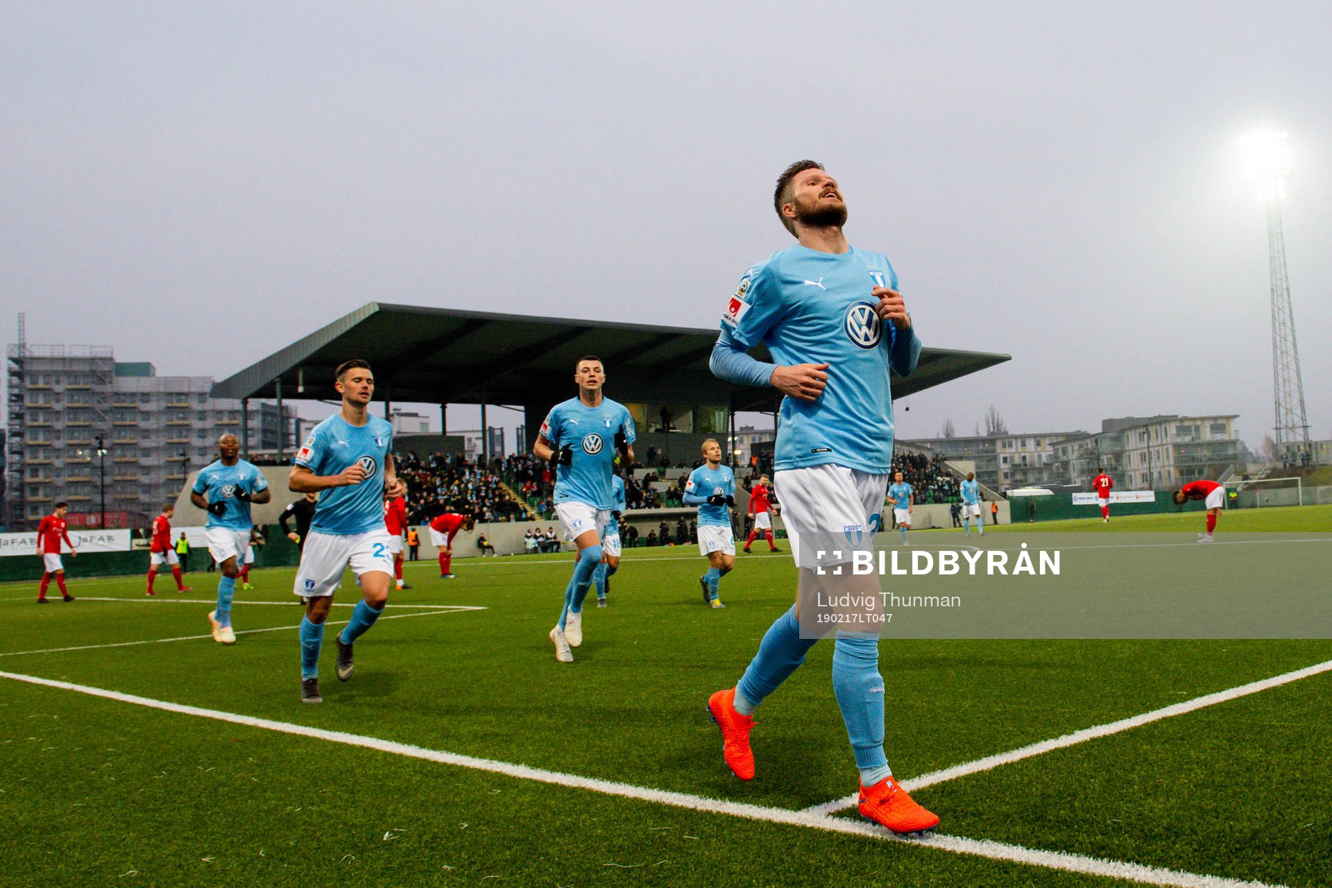 Malmö FFs Lasse Nielsen jublar