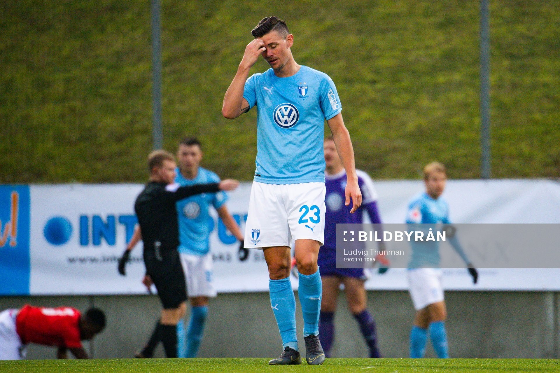 Malmö FFs Marcus Antonsson deppar