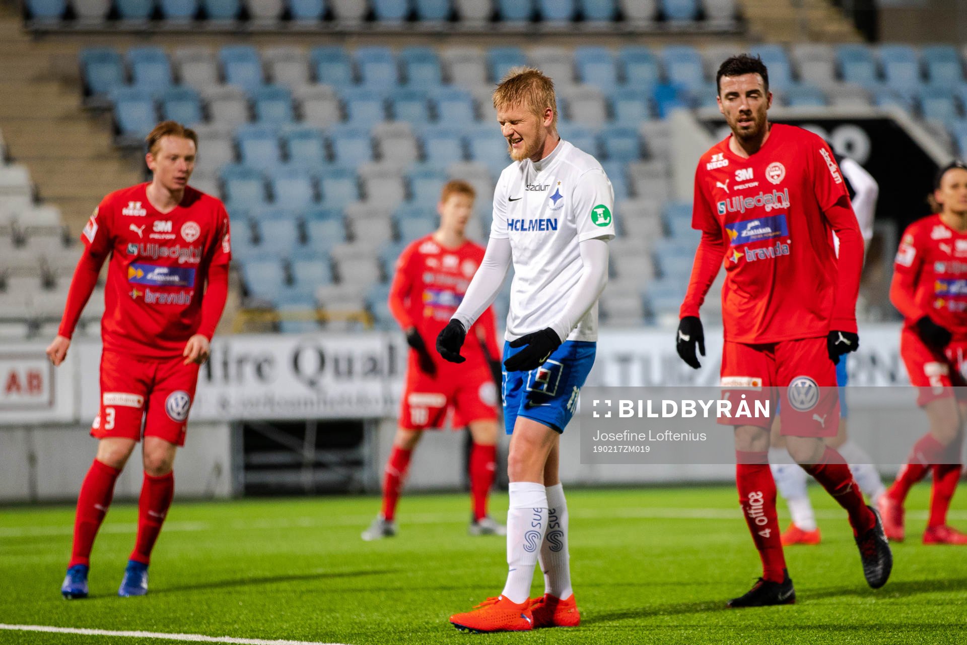 Norrköpings Kalle Holmberg deppar