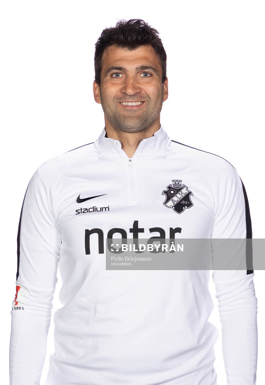 s målvaktstränare Kyriakos Stamatopoulos