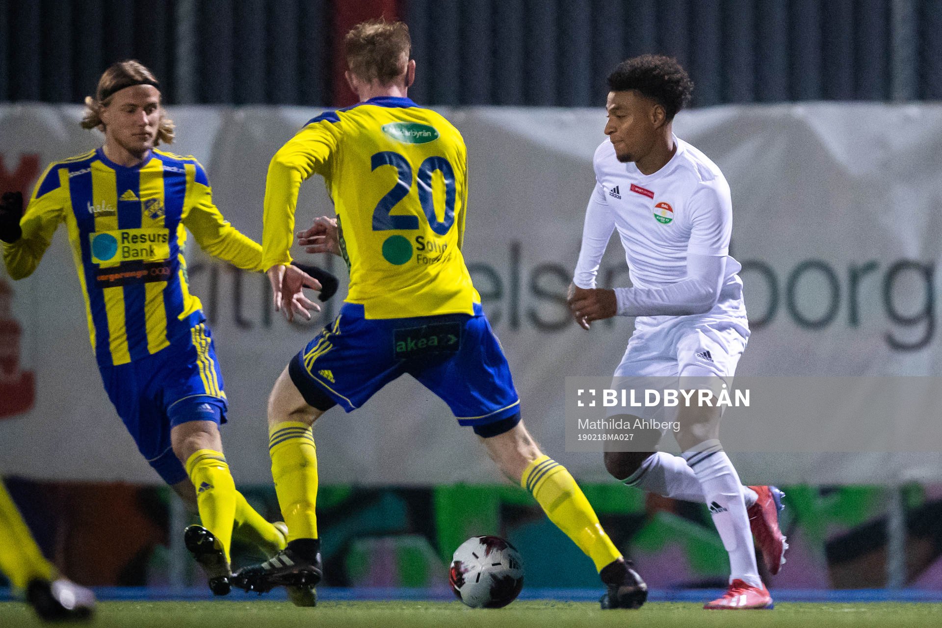 Dalkurds Joseph Ceesay och Eskilsminnes Oliver Åkerman och