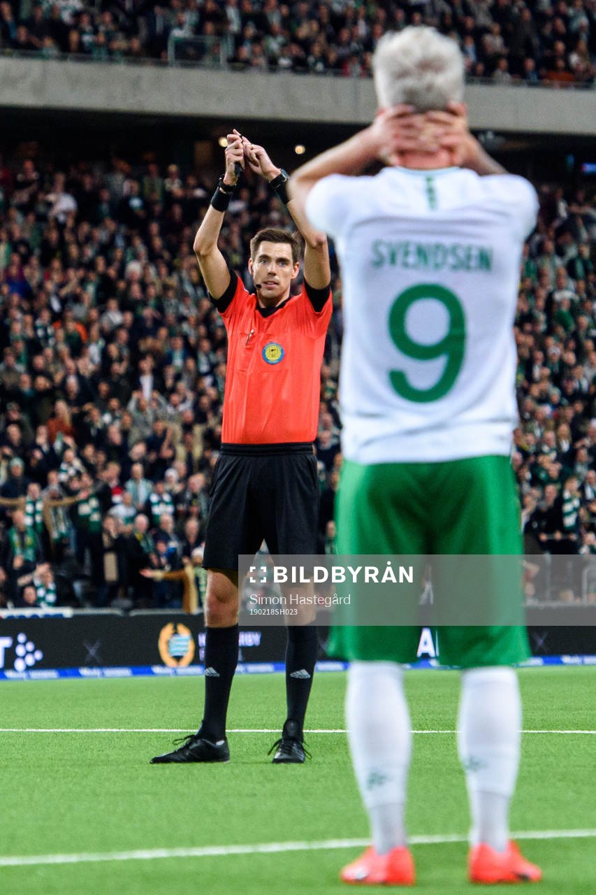 Hammarbys Sander Svendsen deppar