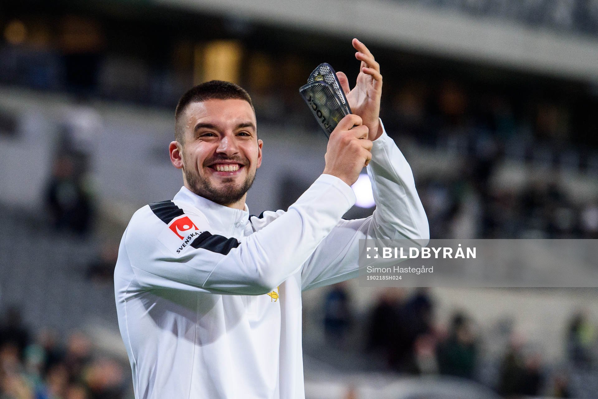 Hammarbys Vladimir Rodic jublar