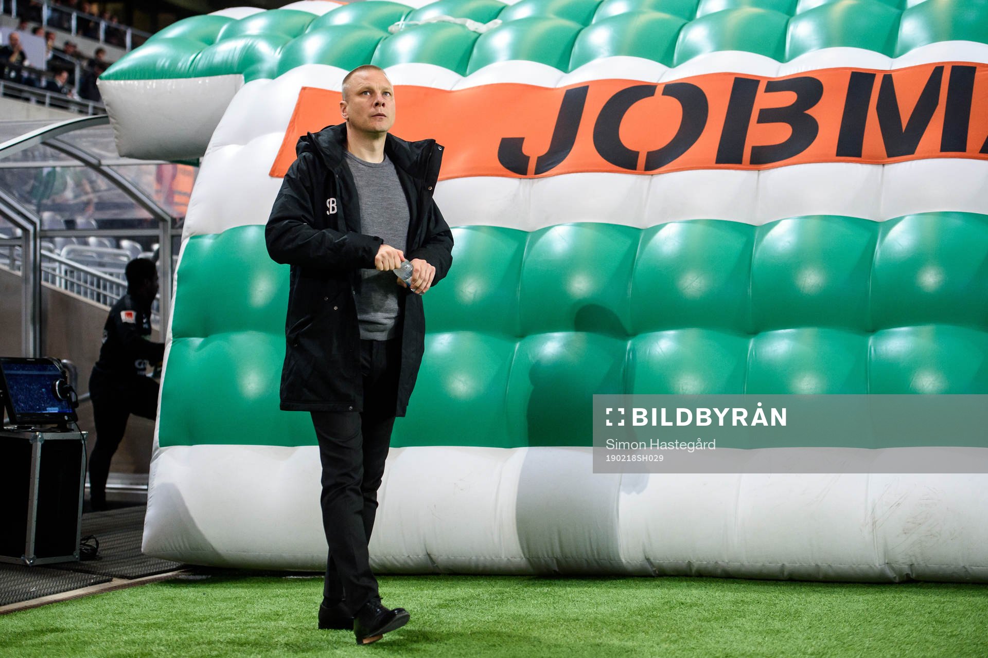 Hammarbys tränare Stefan Billborn