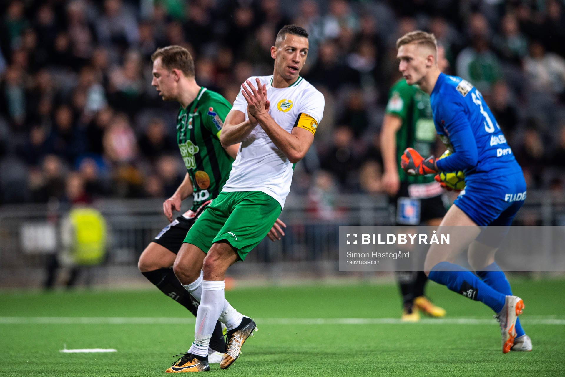 Hammarbys Nikola Djurdjic deppar