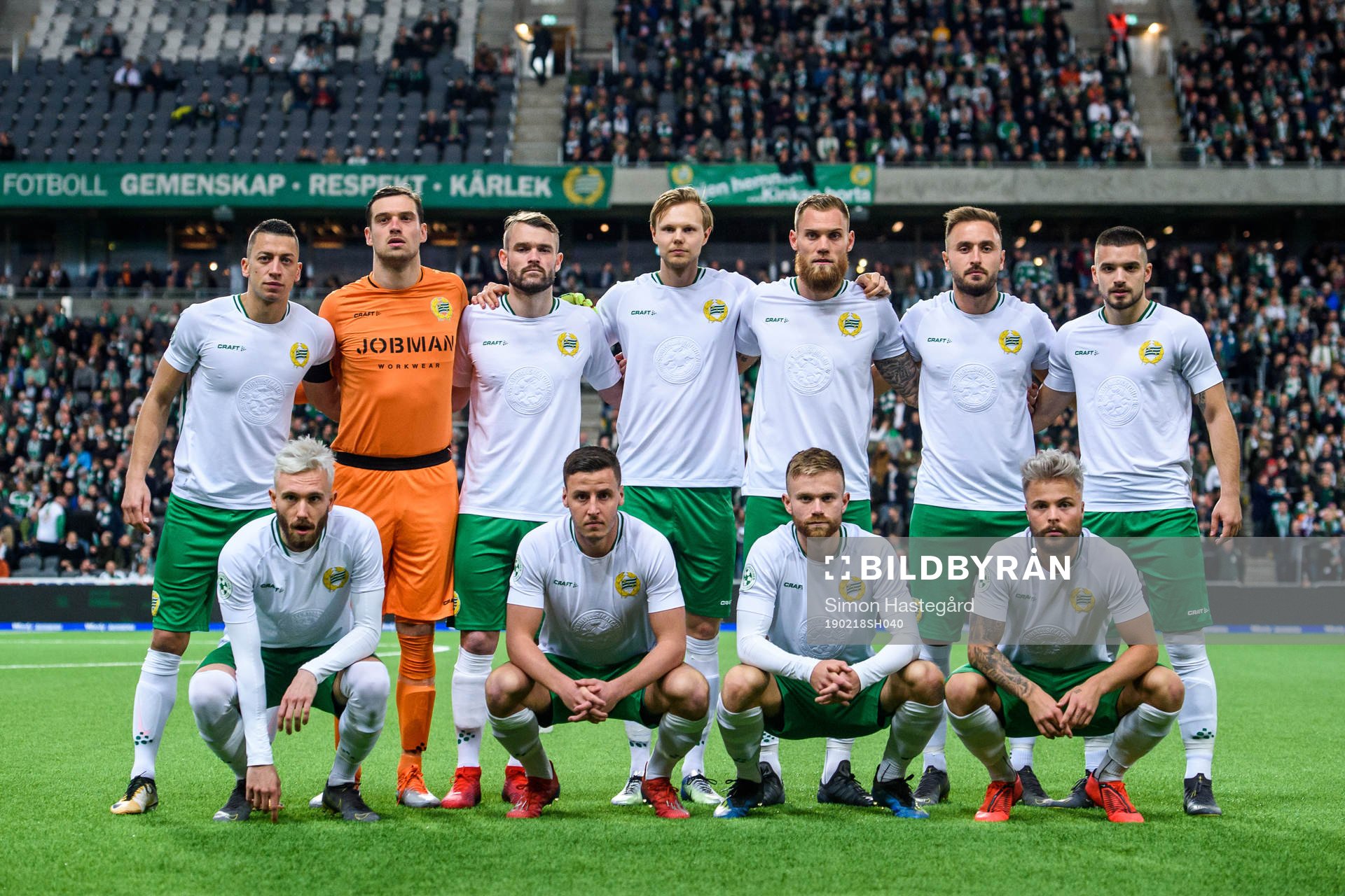 Hammarbys Nikola Djurdjic, målvakt Davor Blazevic, Tim