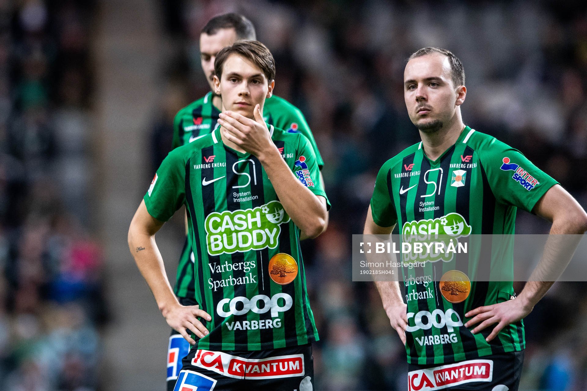 Varbergs Tobias Karlsson och Sebastian Möller