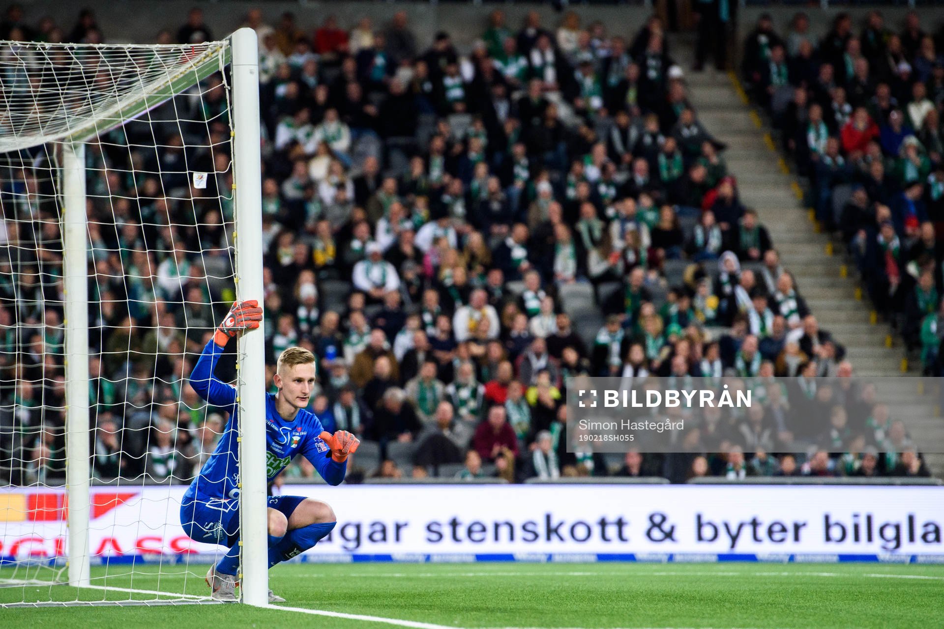 Varbergs målvakt Albin Svensson