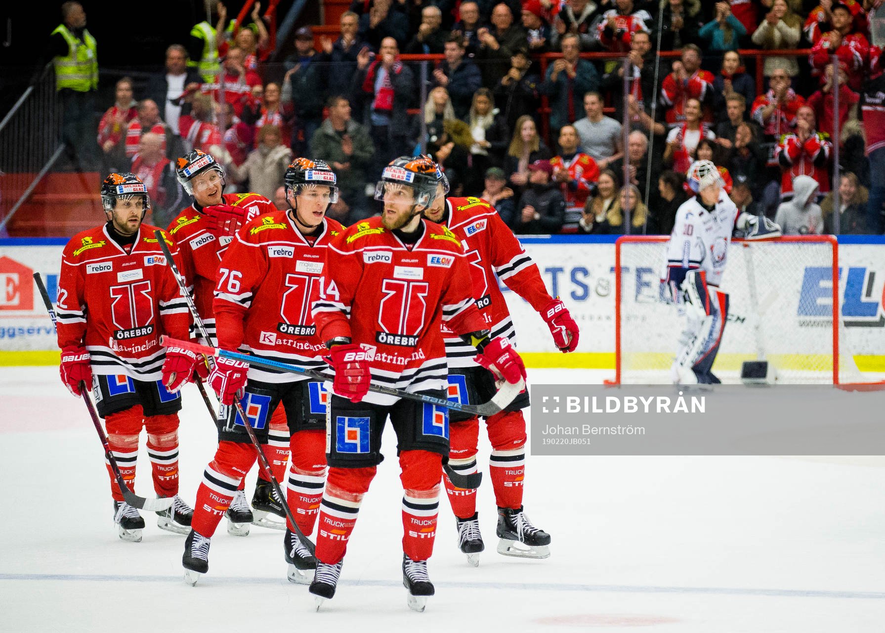 Örebros Jere Sallinen gör 4-2 och jublar