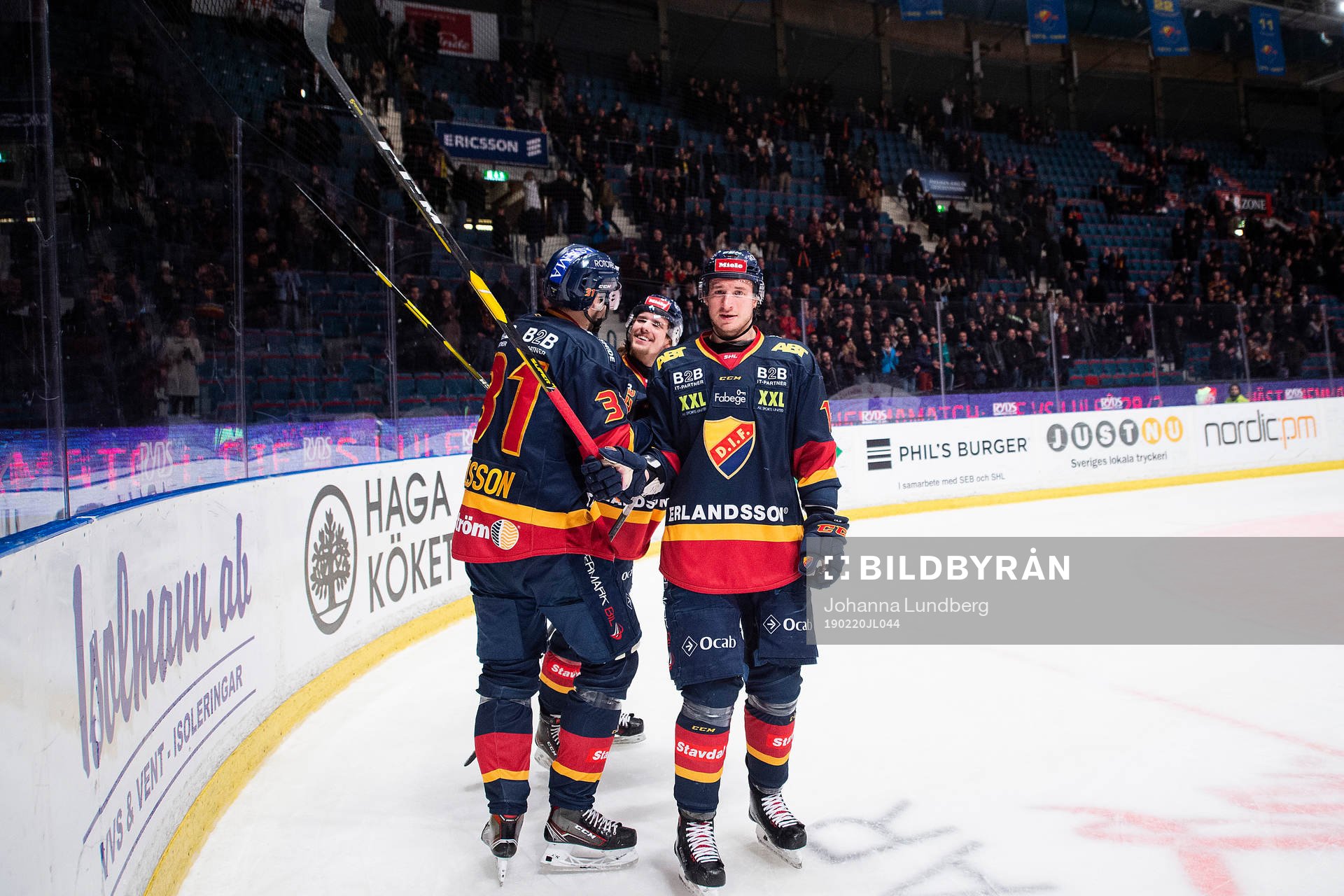 Djurgårdens Dick Axelsson, Axel Jonsson Fjällby och Jakob