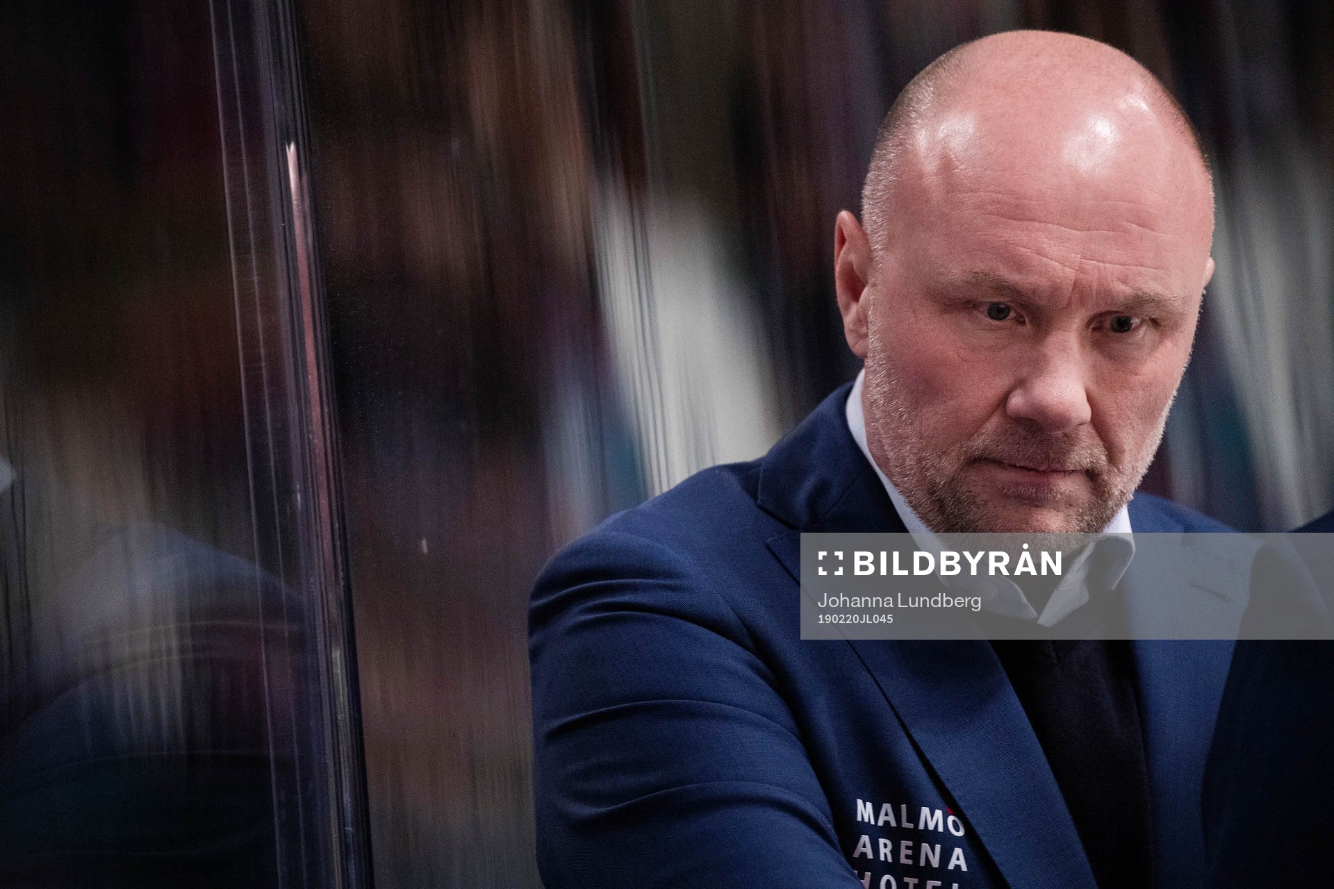 Malmö Redhawks tränare Peter Andersson