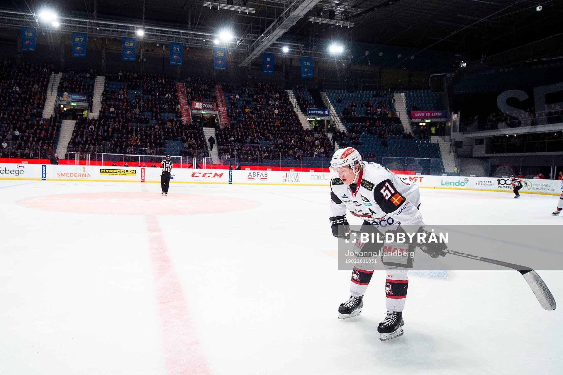 Malmö Redhawks Emil Sylvegård deppar