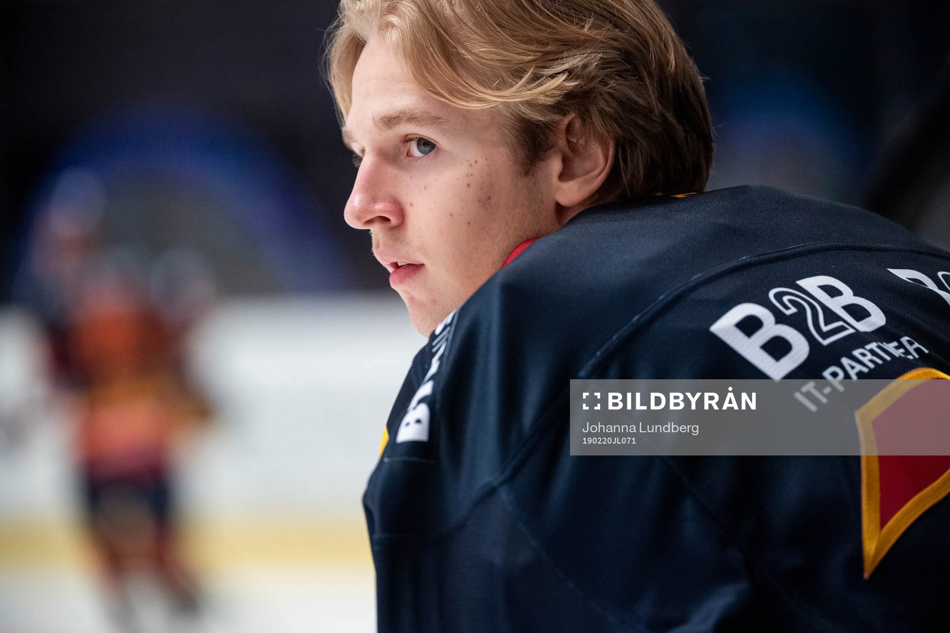Djurgårdens målvakt Olof Lindbom