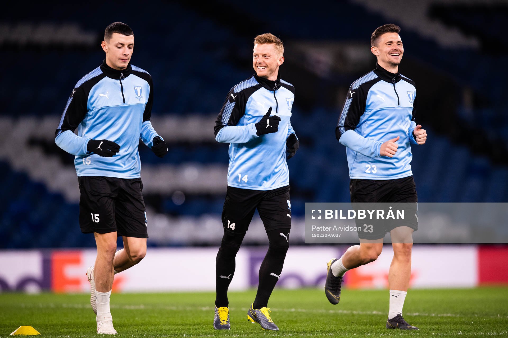 Anel Ahmedhodzic, Anders Christiansen and Marcus Antonsson