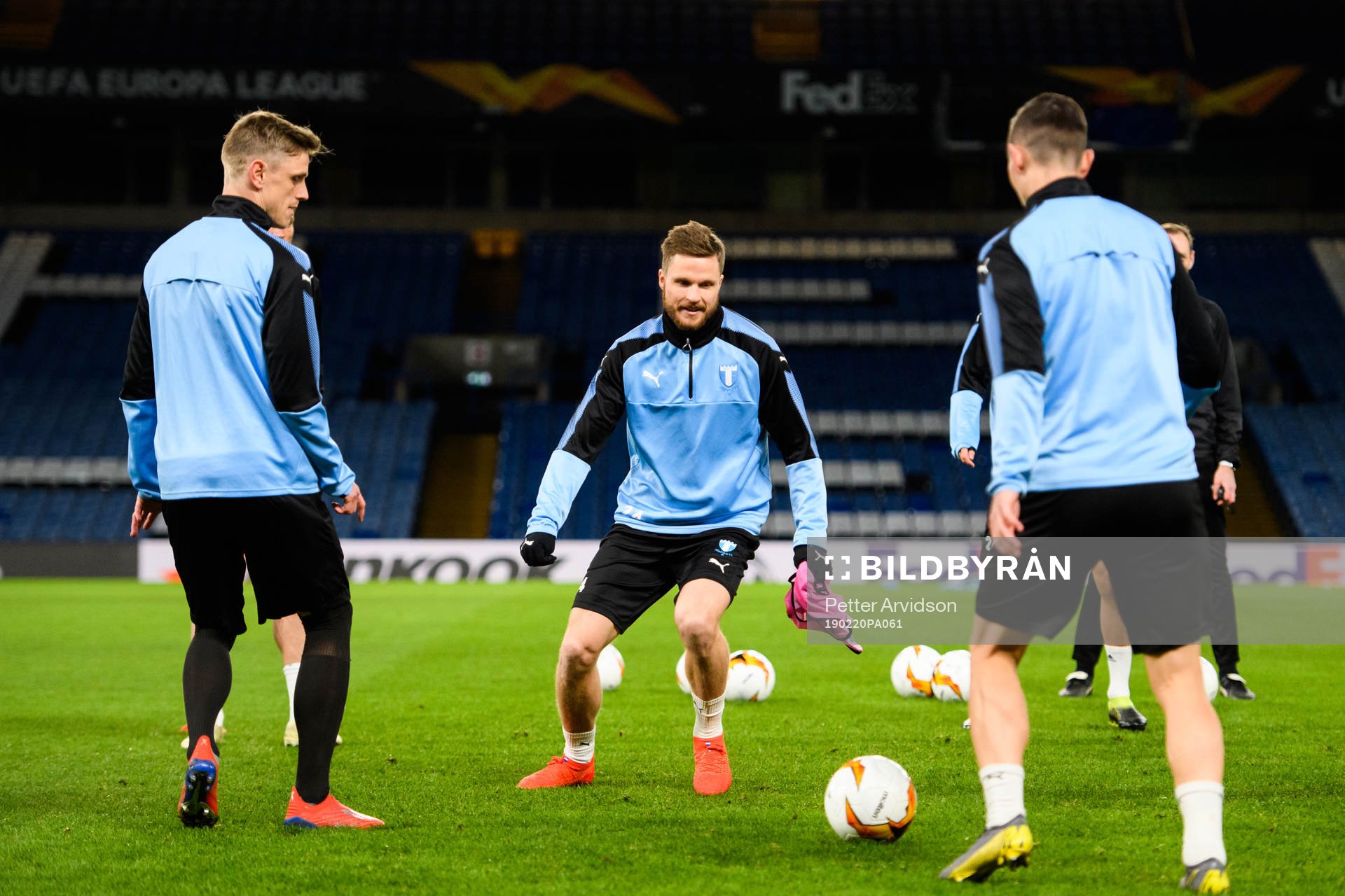 Sören Rieks and Lasse Nielsen of Malmö FF