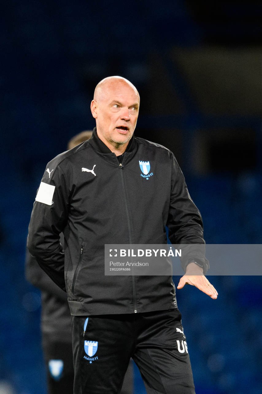 Uwe Rösler, head coach of Malmö FF