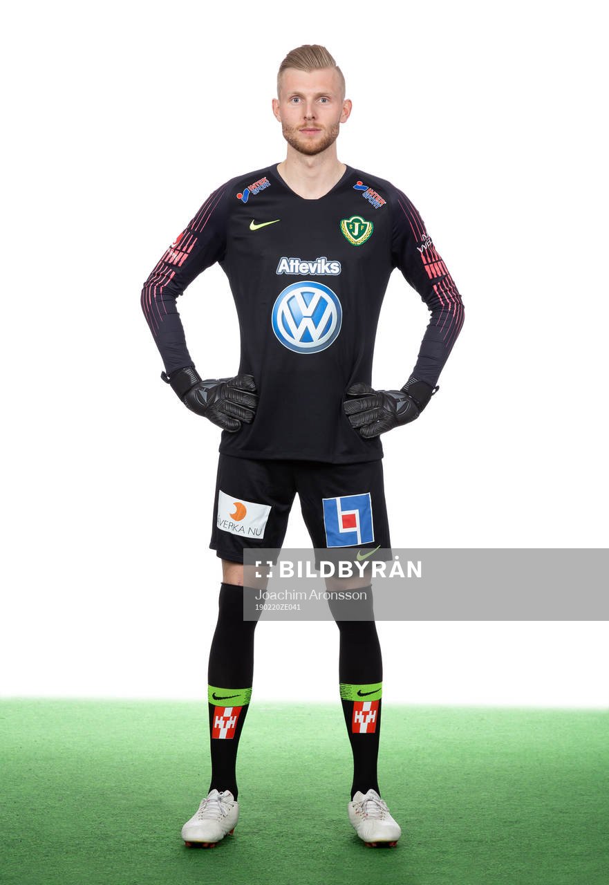 Jönköpings målvakt Anton Cajtoft