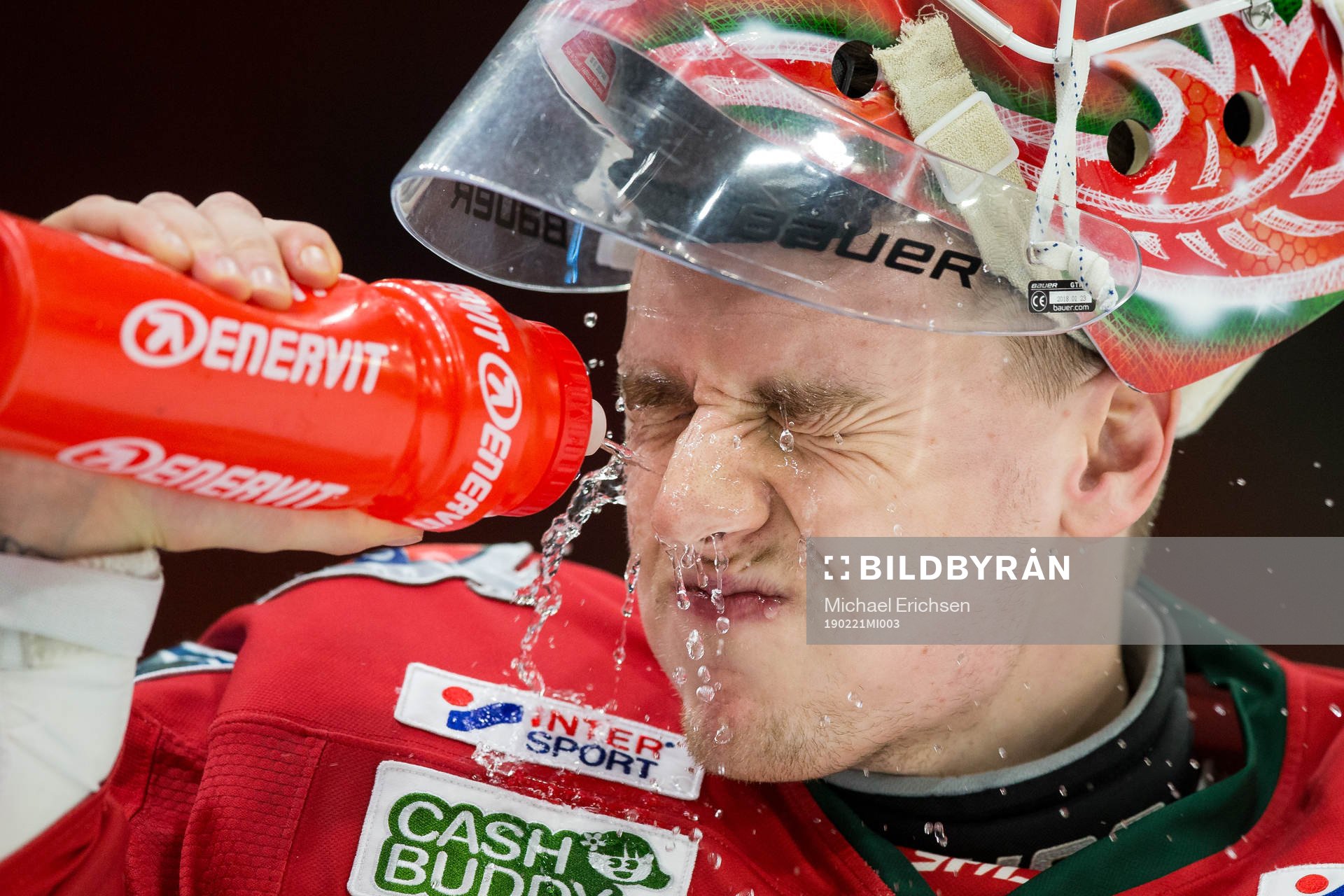 Frölundas målvakt Johan Mattsson