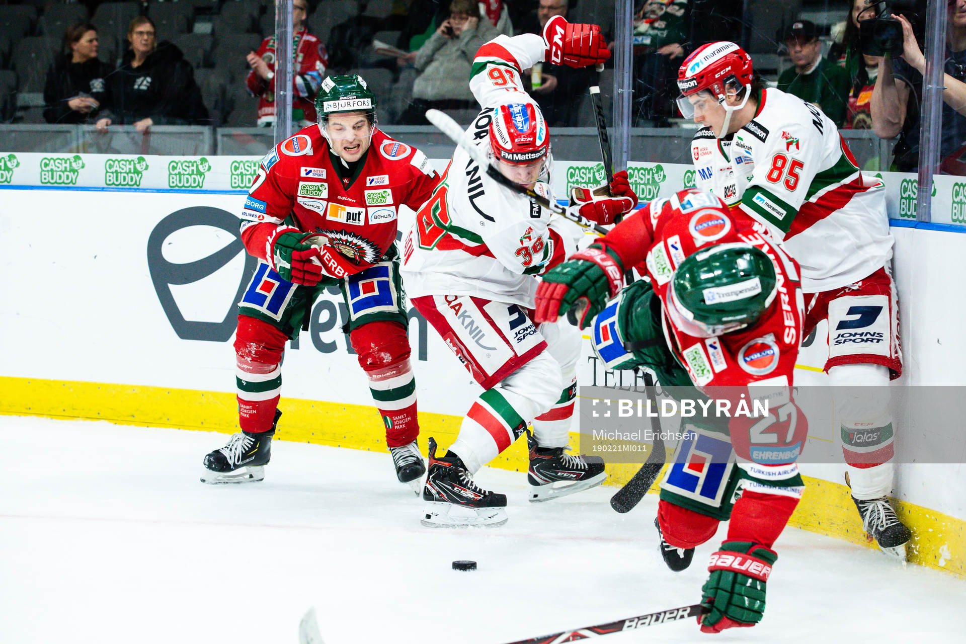 Frölundas Pathrik Westerholm och Ponthus Westerholm