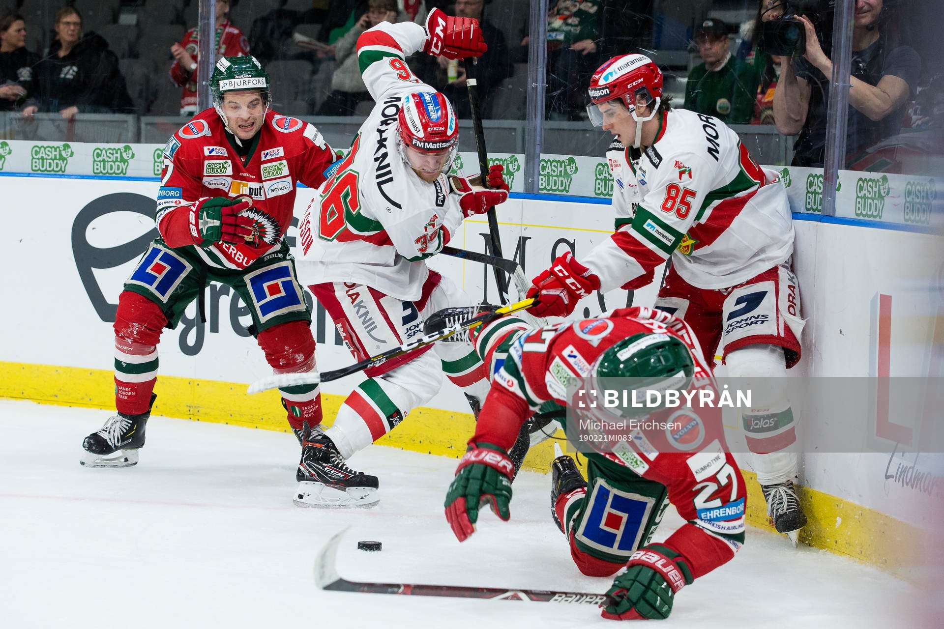 Frölundas Pathrik Westerholm och Ponthus Westerholm