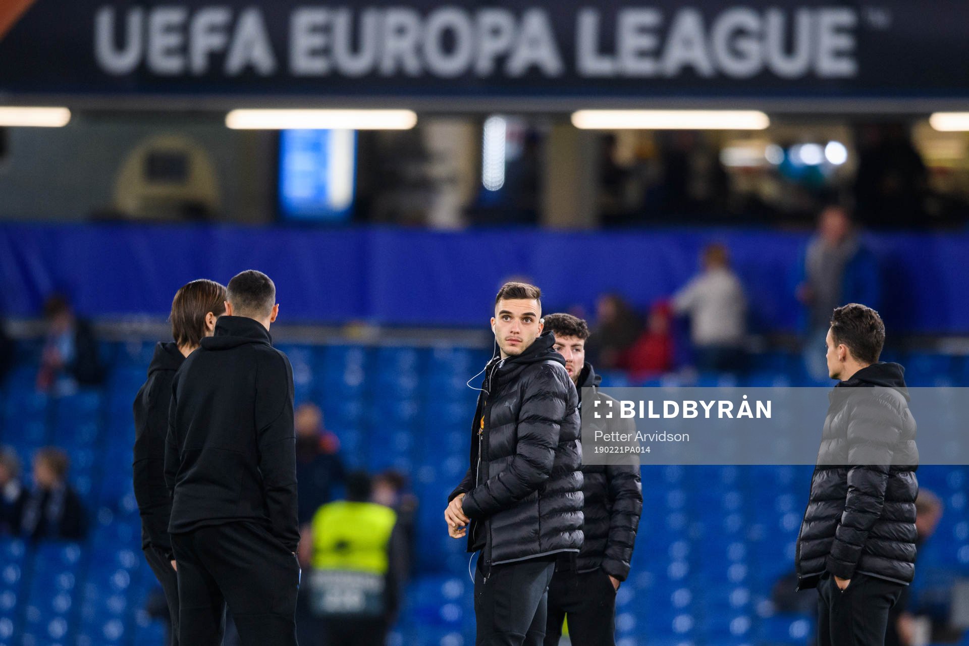 Egzon Binaku of Malmö FF prior to the Europa league match