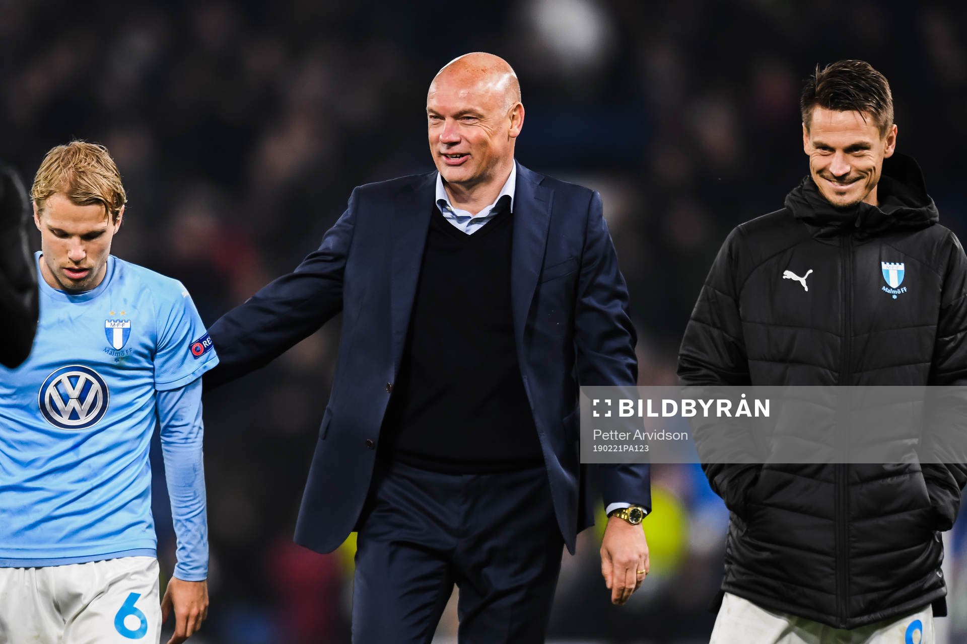 Oscar Lewicki, Oscar Lewicki and Markus Rosenberg of Malmö