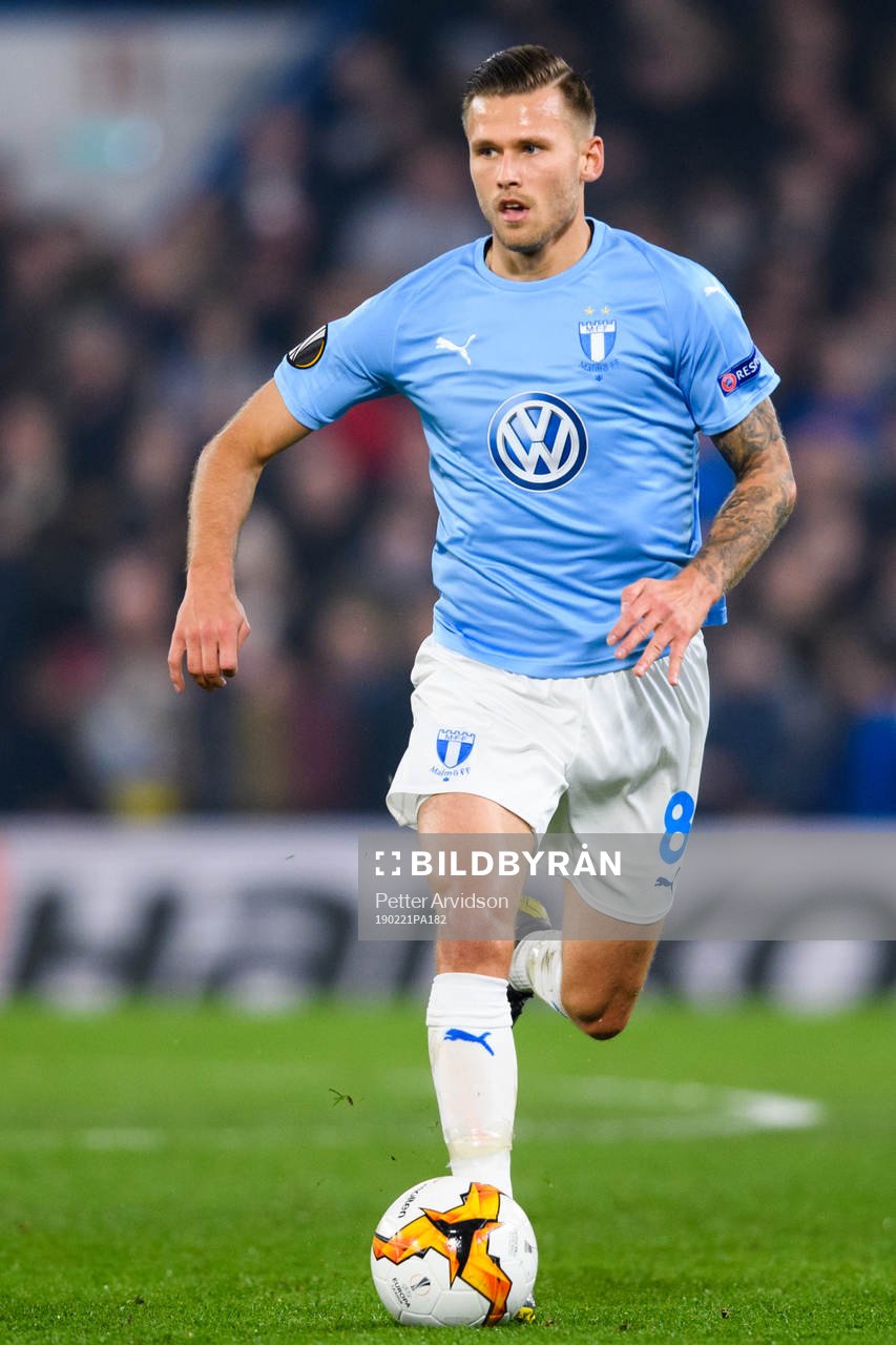 Arnor Traustason of Malmö FF