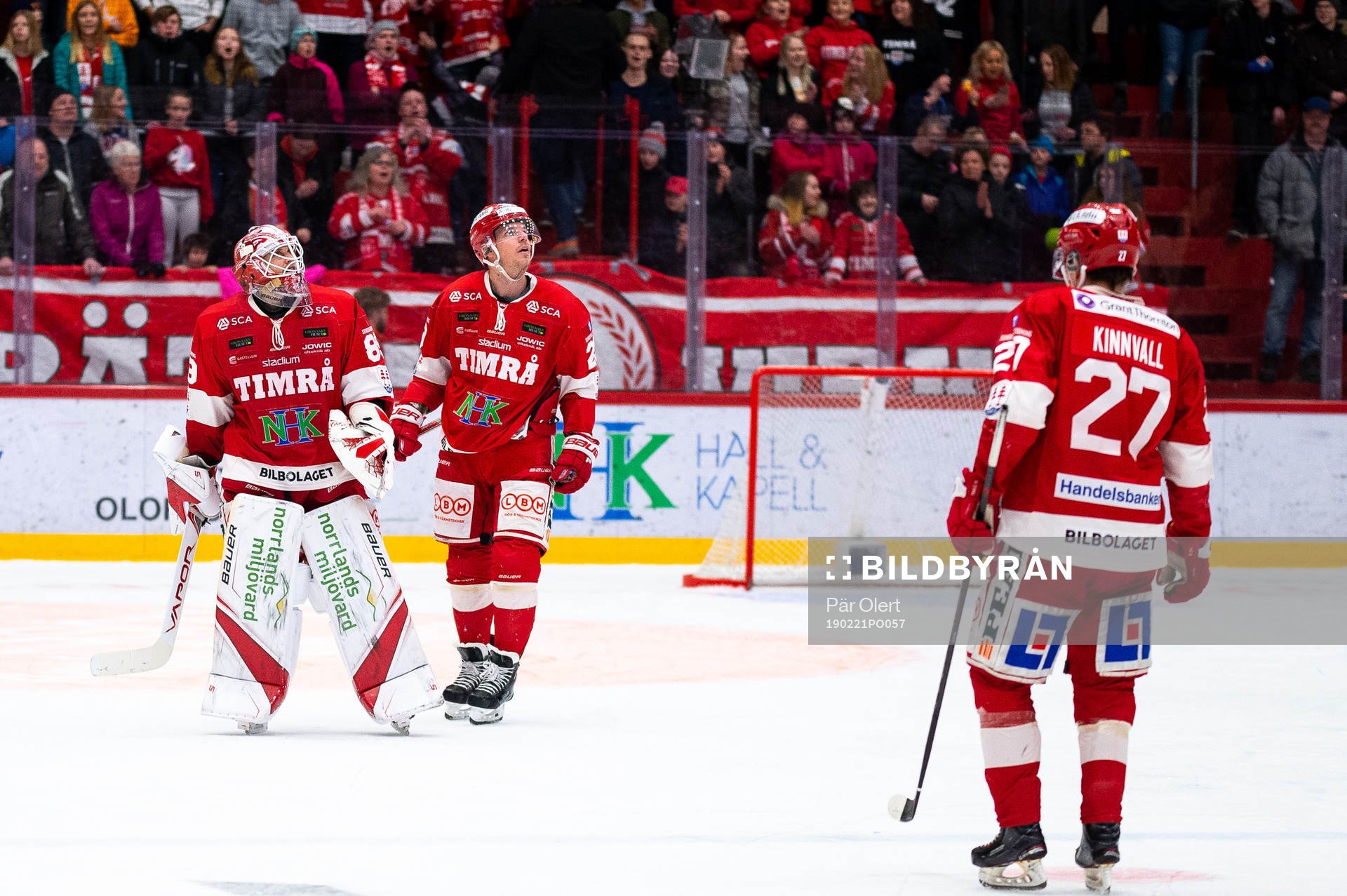 Timrås målvakt Niklas Svedberg byts ut