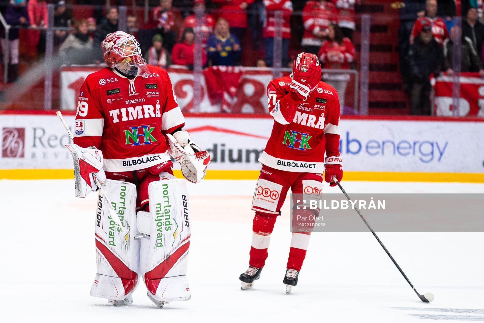 Timrås målvakt Niklas Svedberg byts ut