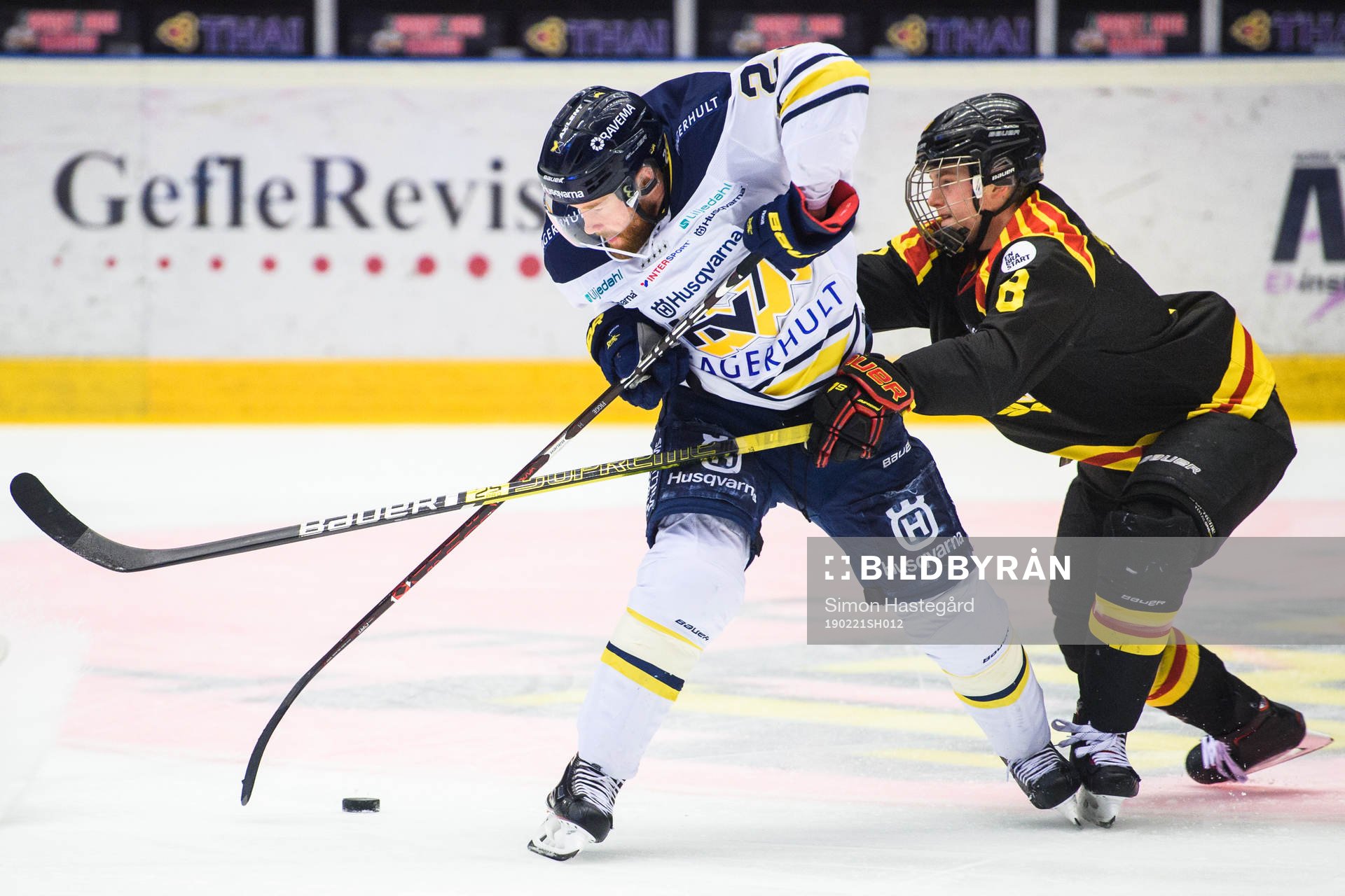 s Robin Figren och Brynäs Victor Söderström