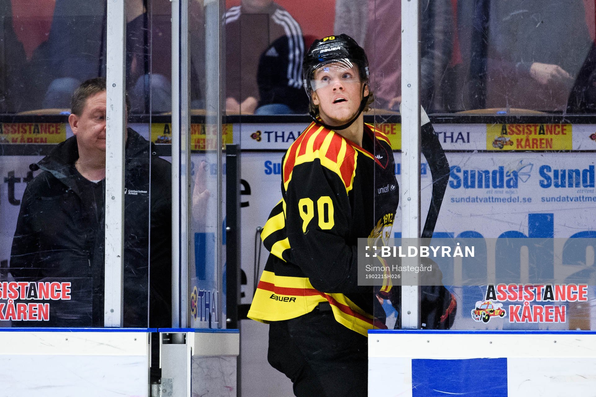 Brynäs Jesper Boqvist i utvisningsbåset