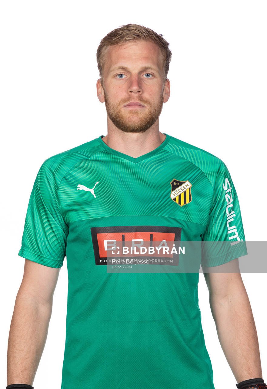 Häckens målvakt Peter Abrahamsson