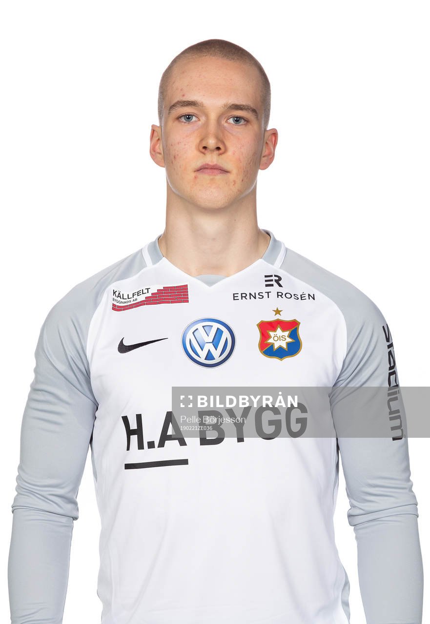 Örgrytes målvakt Oskar Blank