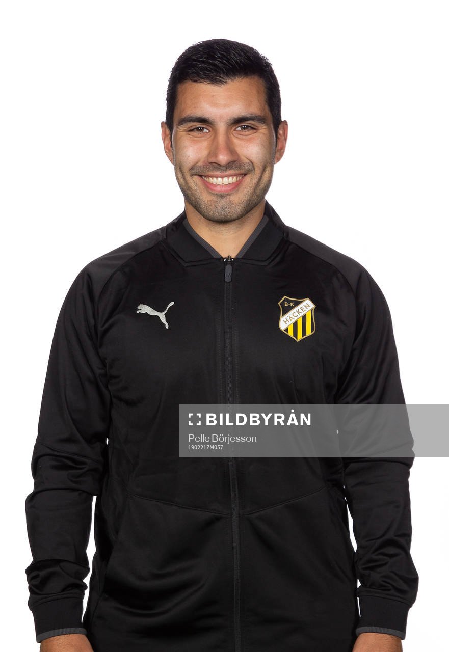 Häckens matchanalytiker Mario Chavez